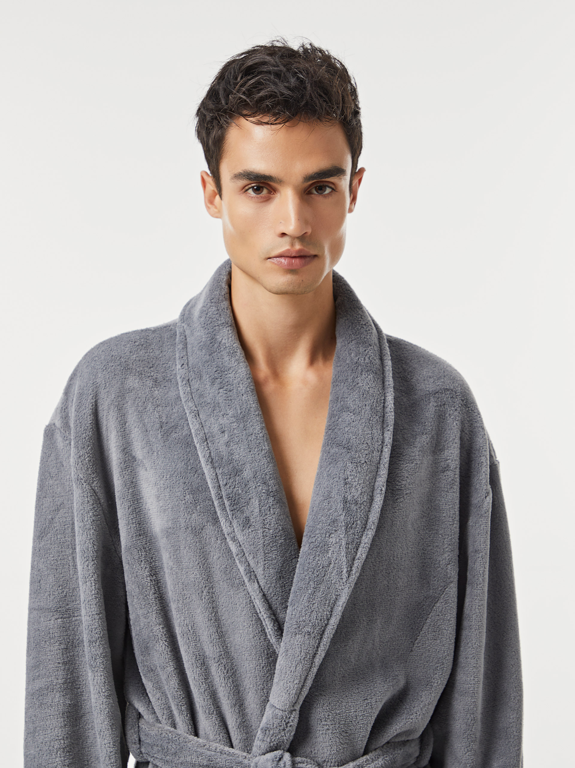 Roupão polar com cinto