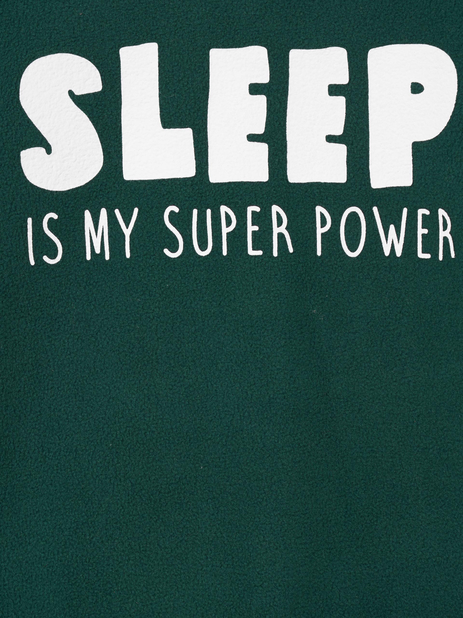 Pijama polar estampado