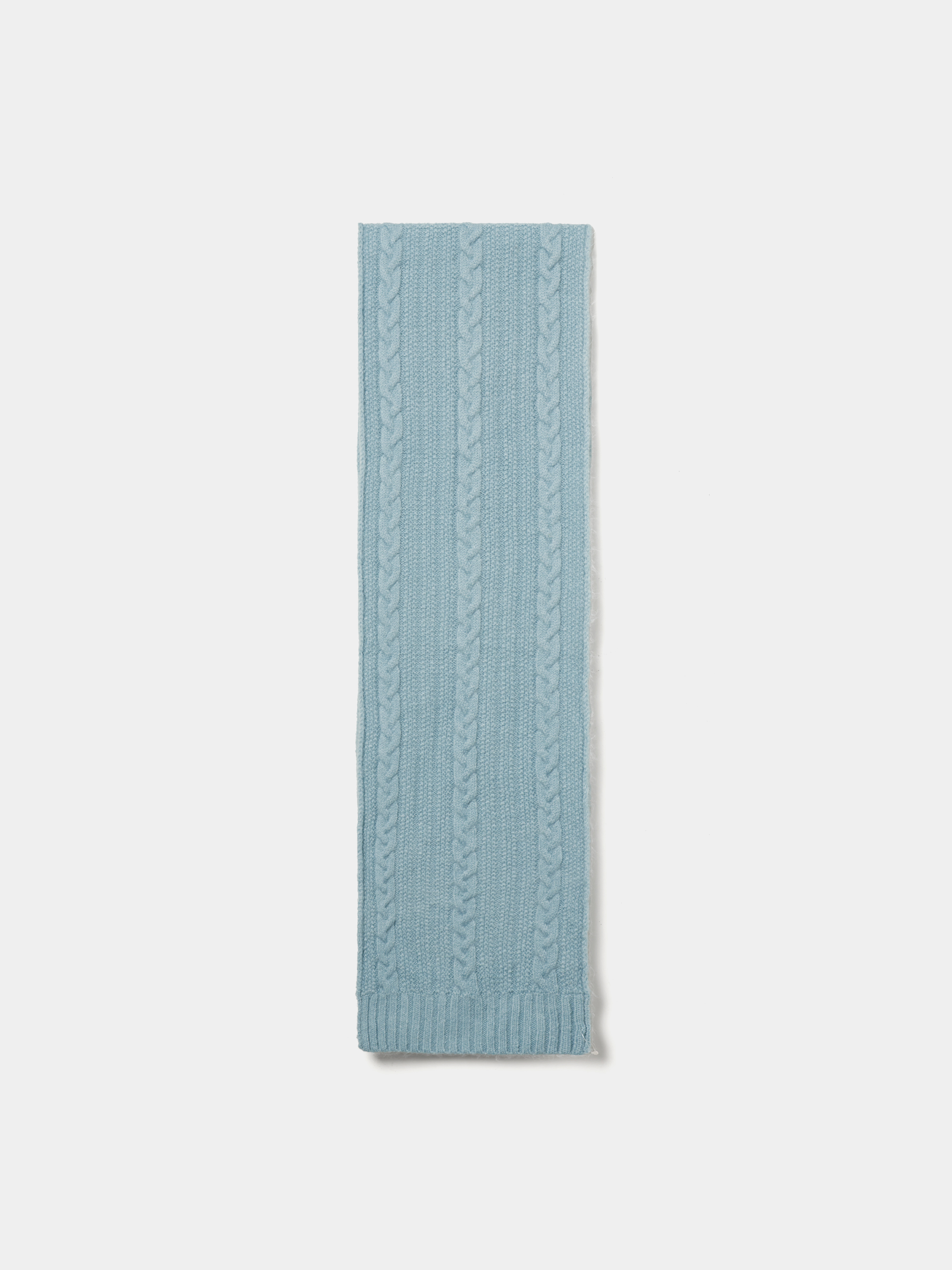 Cachecol malha entrançada