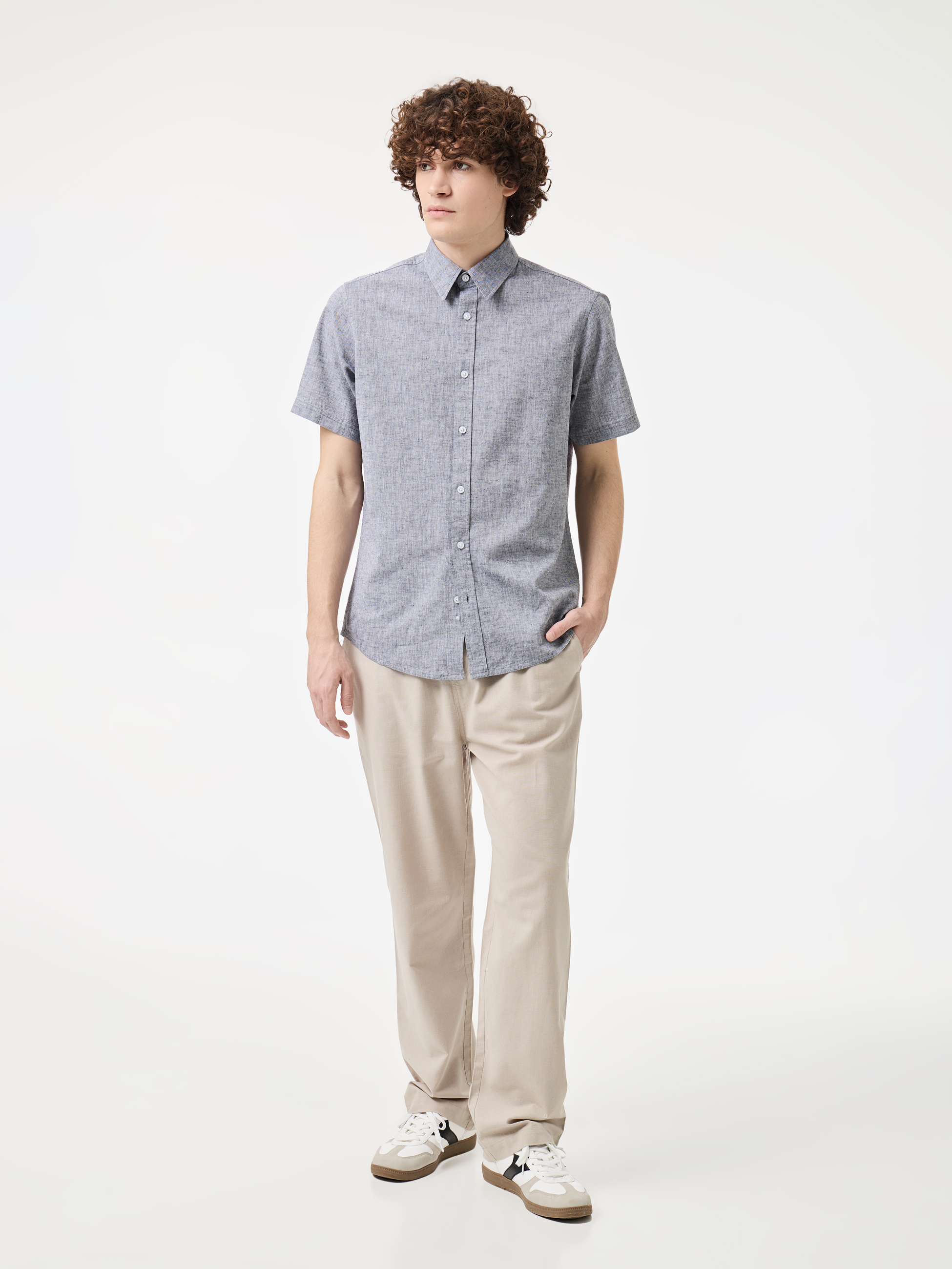 Camisa de manga curta