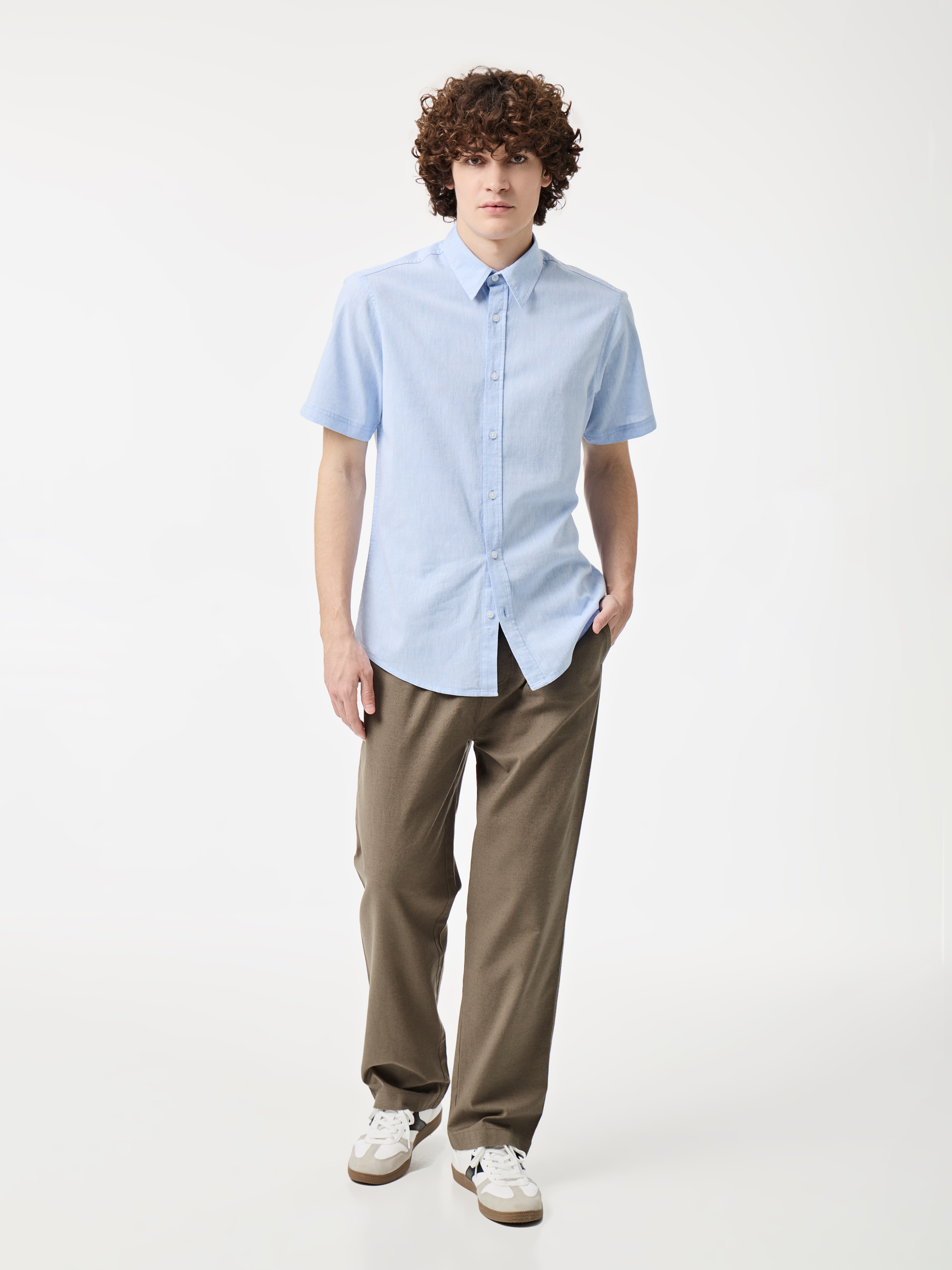 Camisa de manga curta