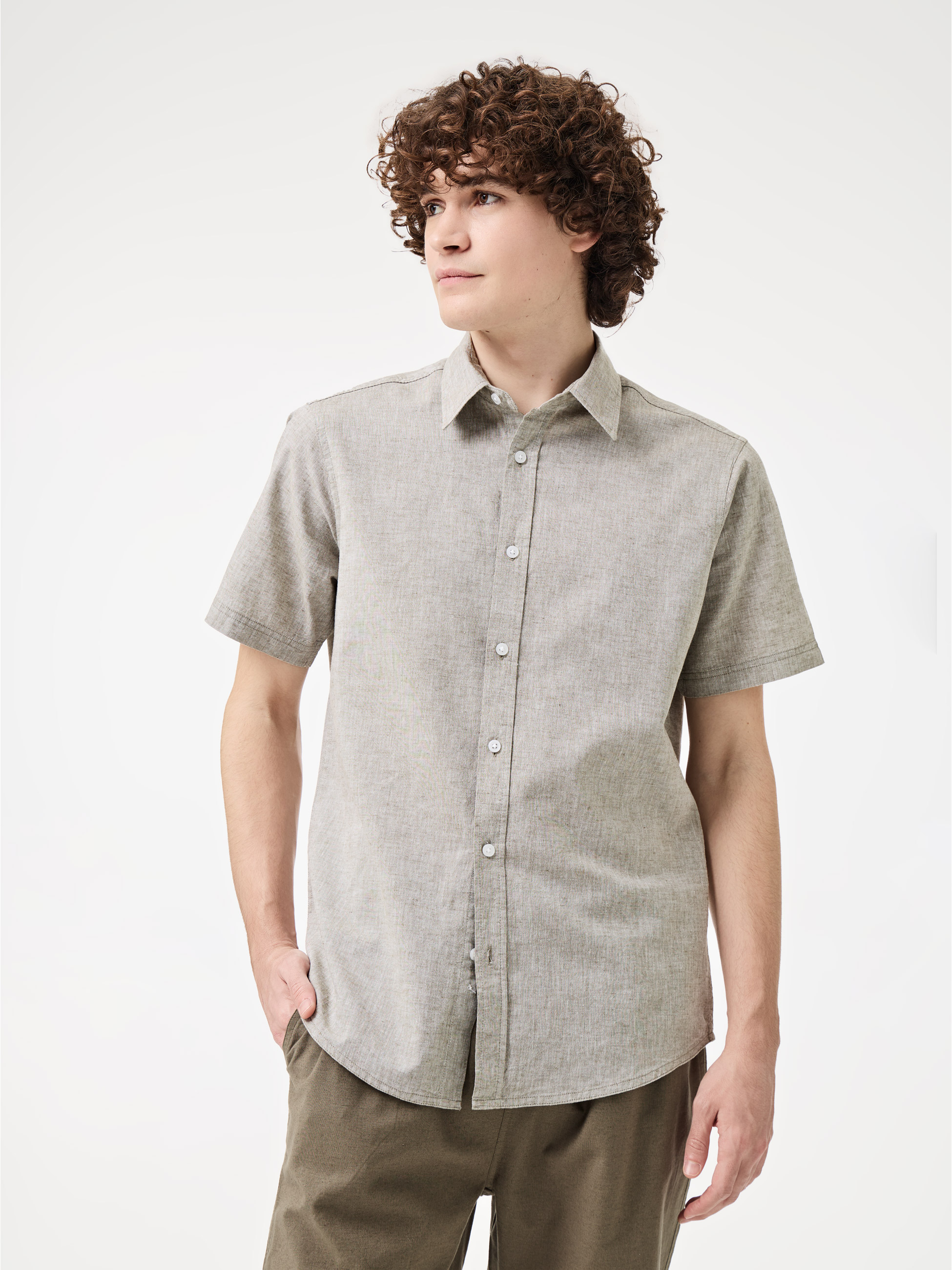 Camisa de manga curta