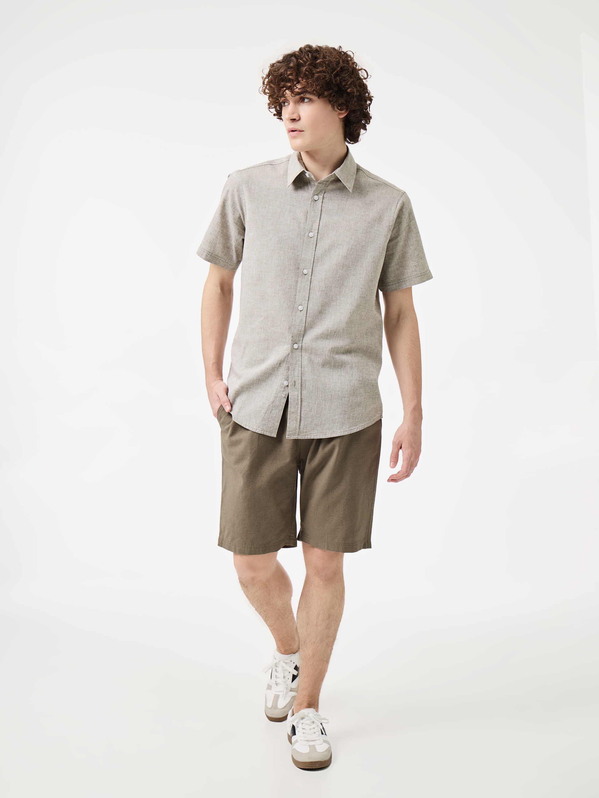 Camisa de manga curta