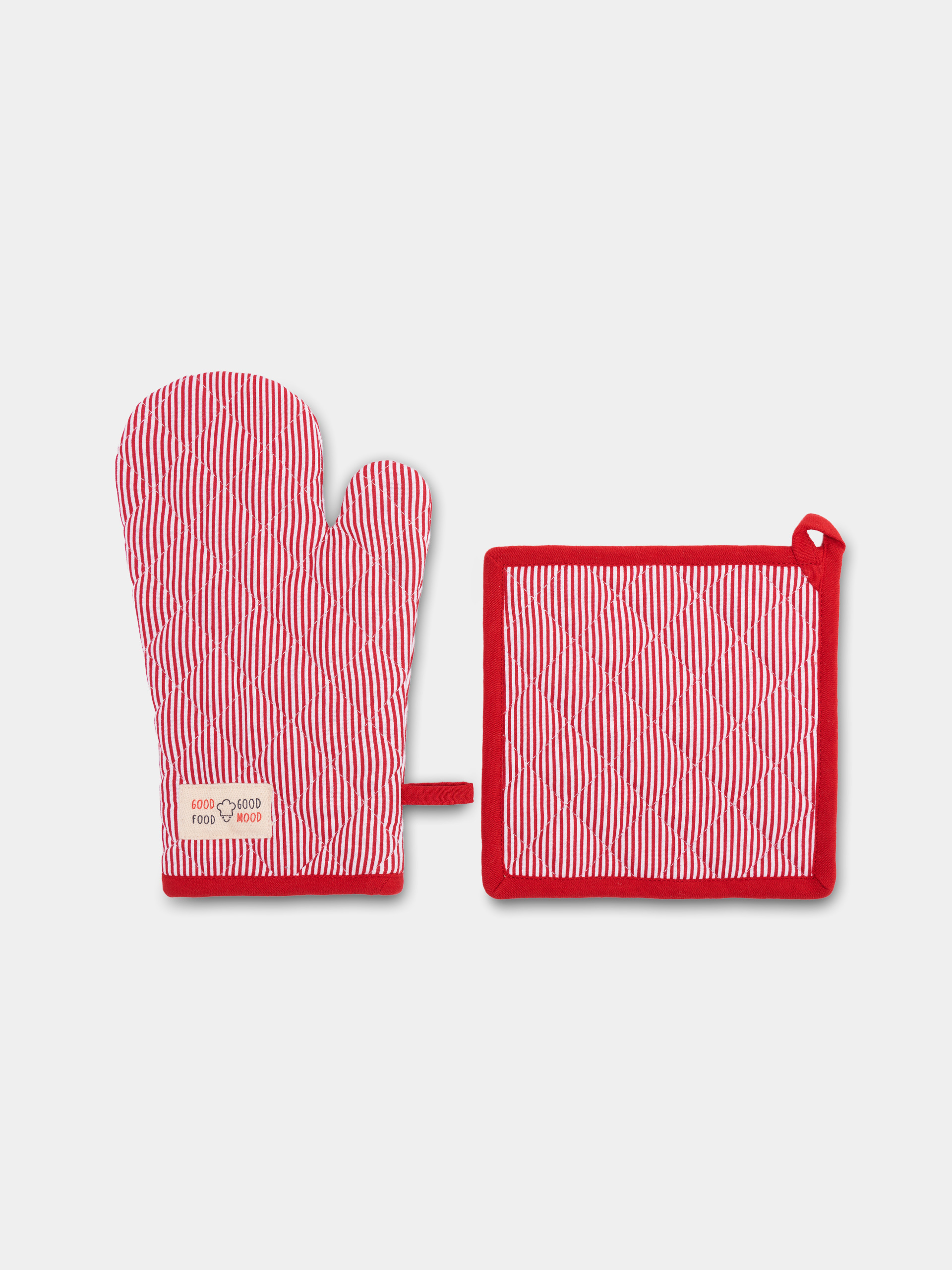 Conjunto de Luva e Pega de Cozinha