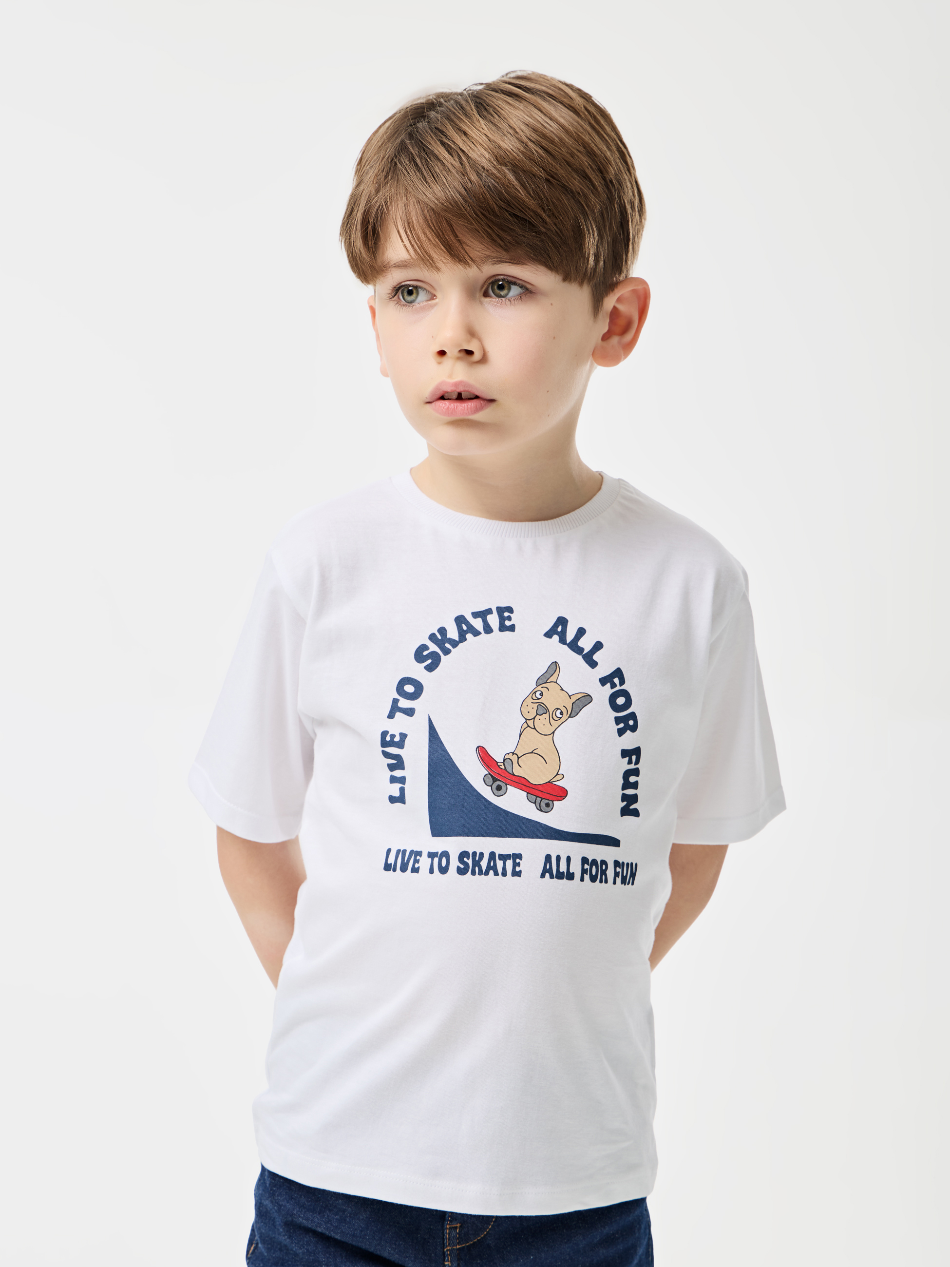 T-shirt 100% algodão