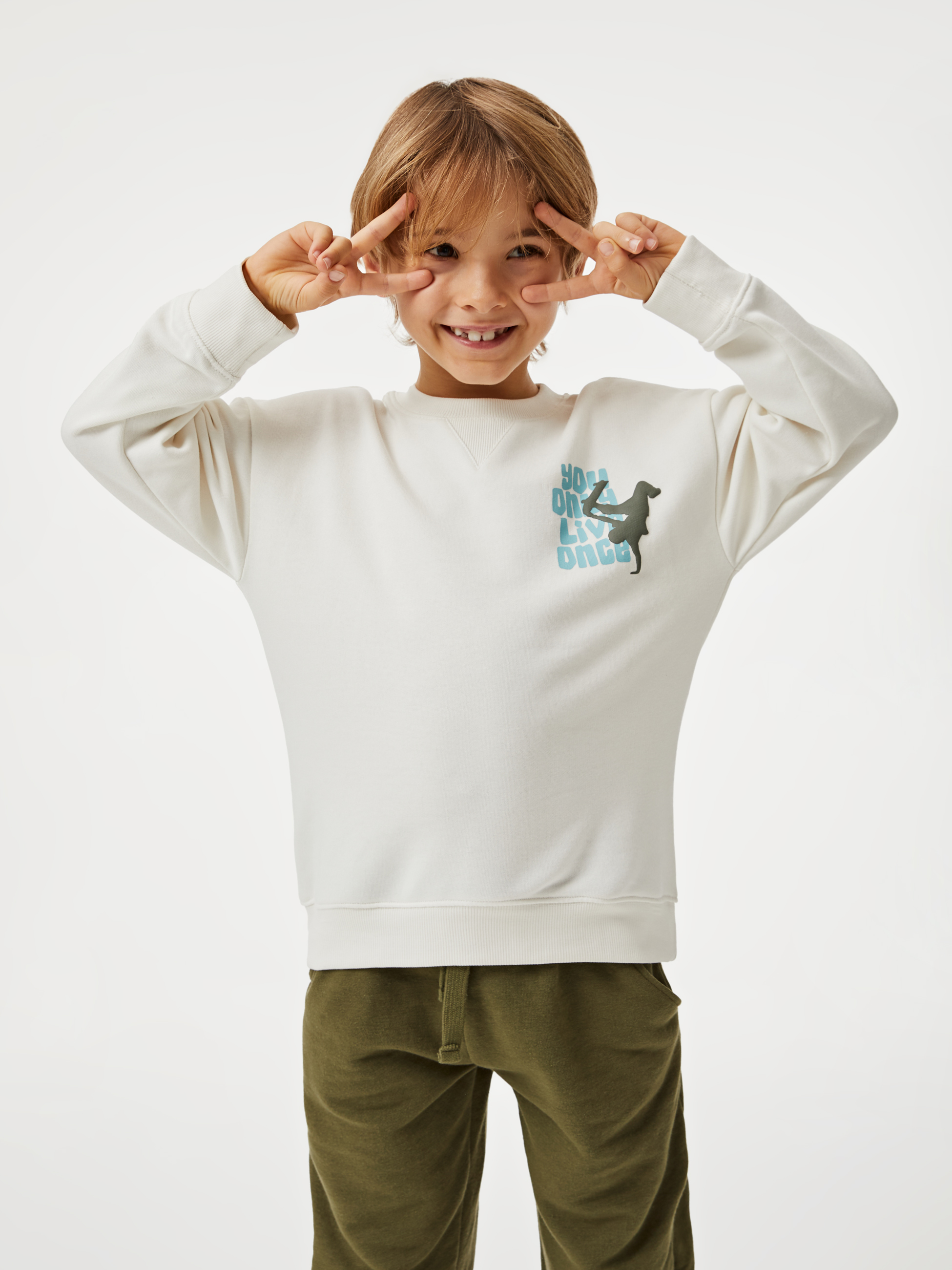 Sweatshirt estampada