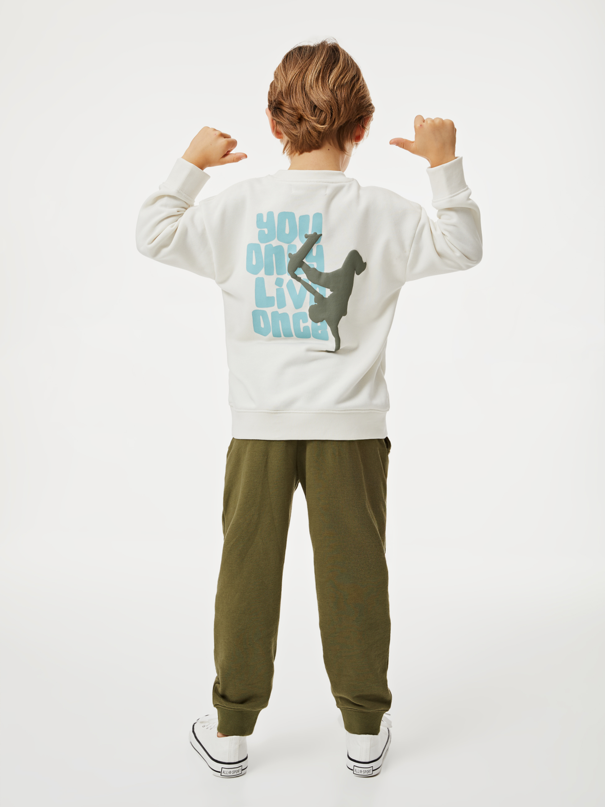 Sweatshirt estampada