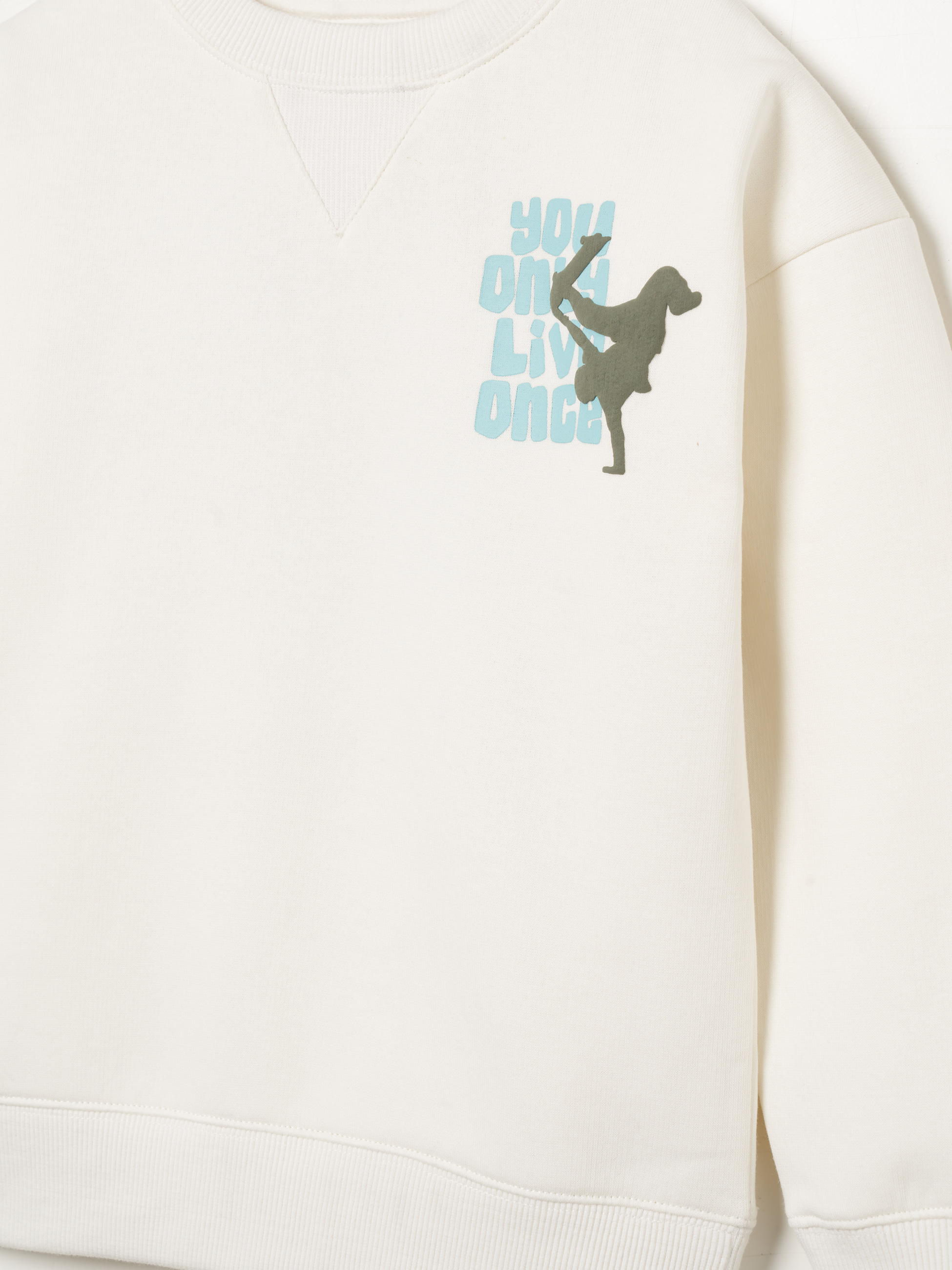 Sweatshirt estampada