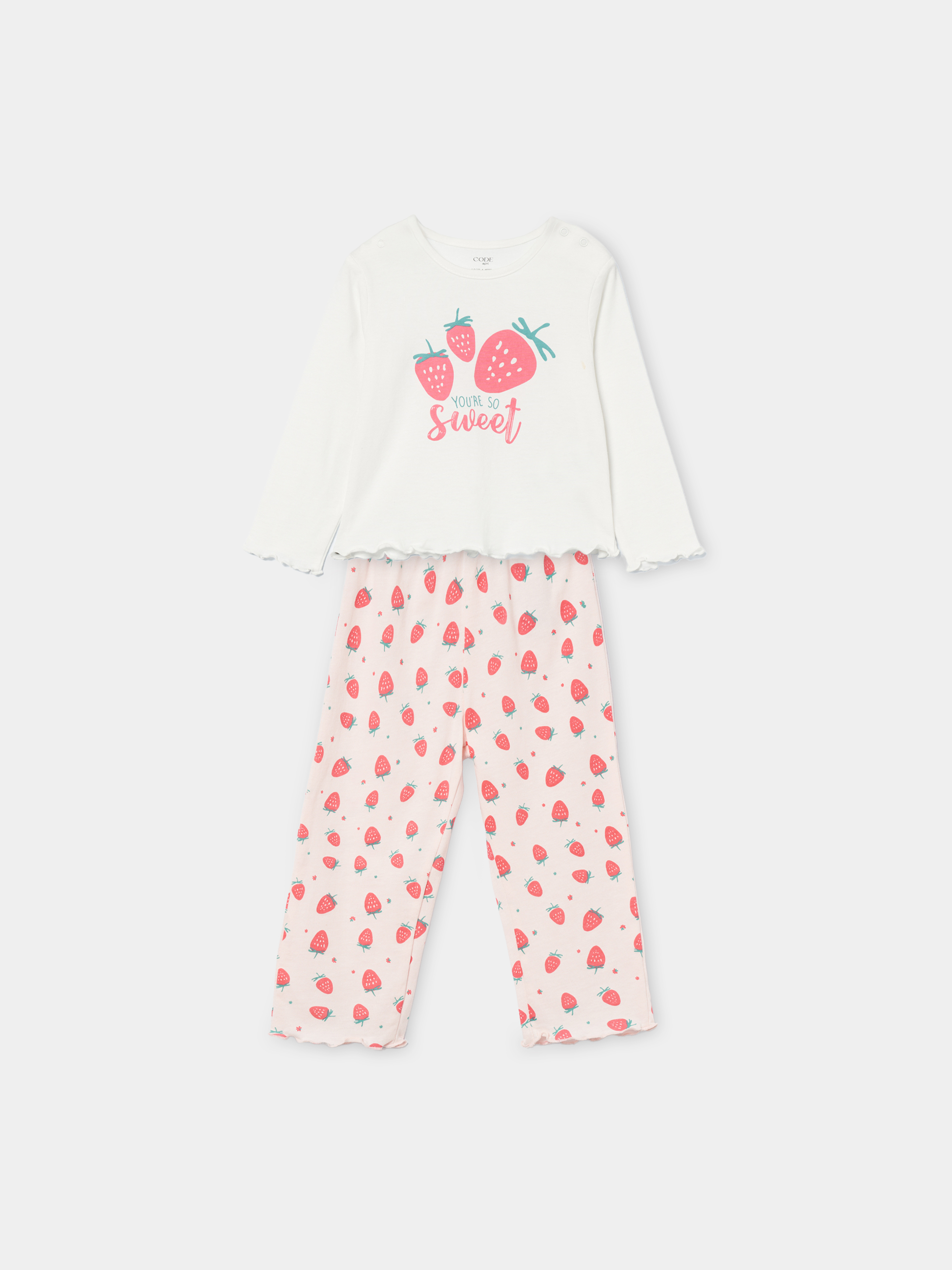 Pijama longo estampado