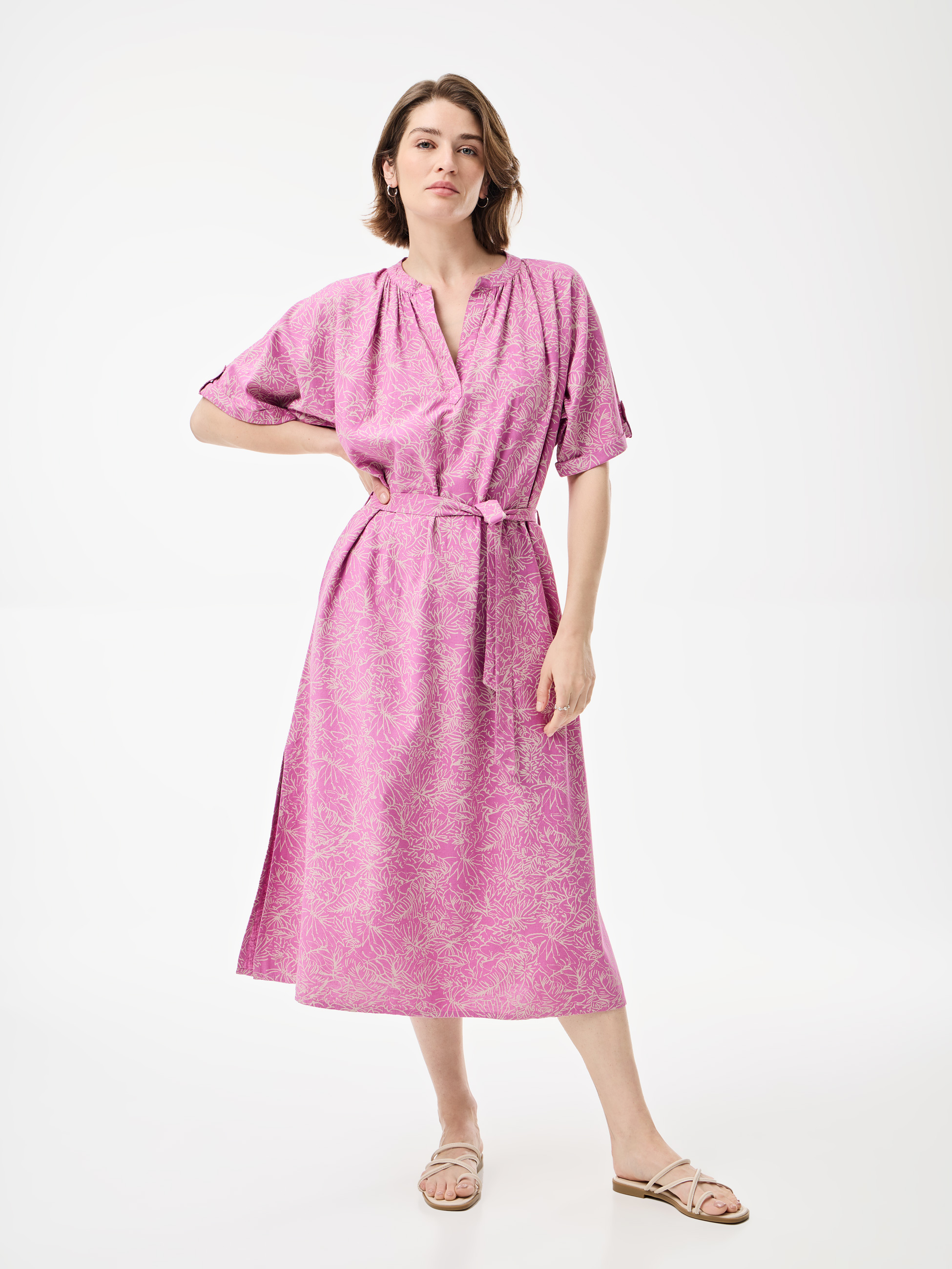 Vestido com estampado