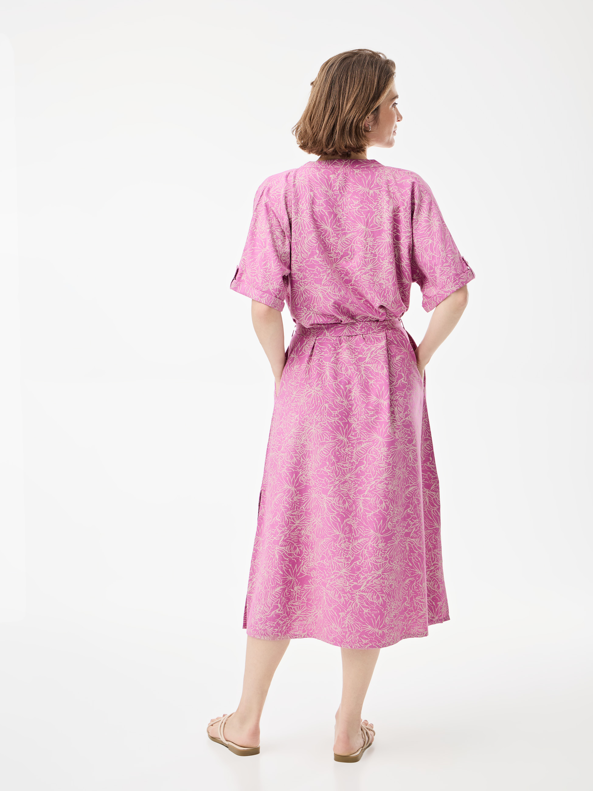 Vestido com estampado