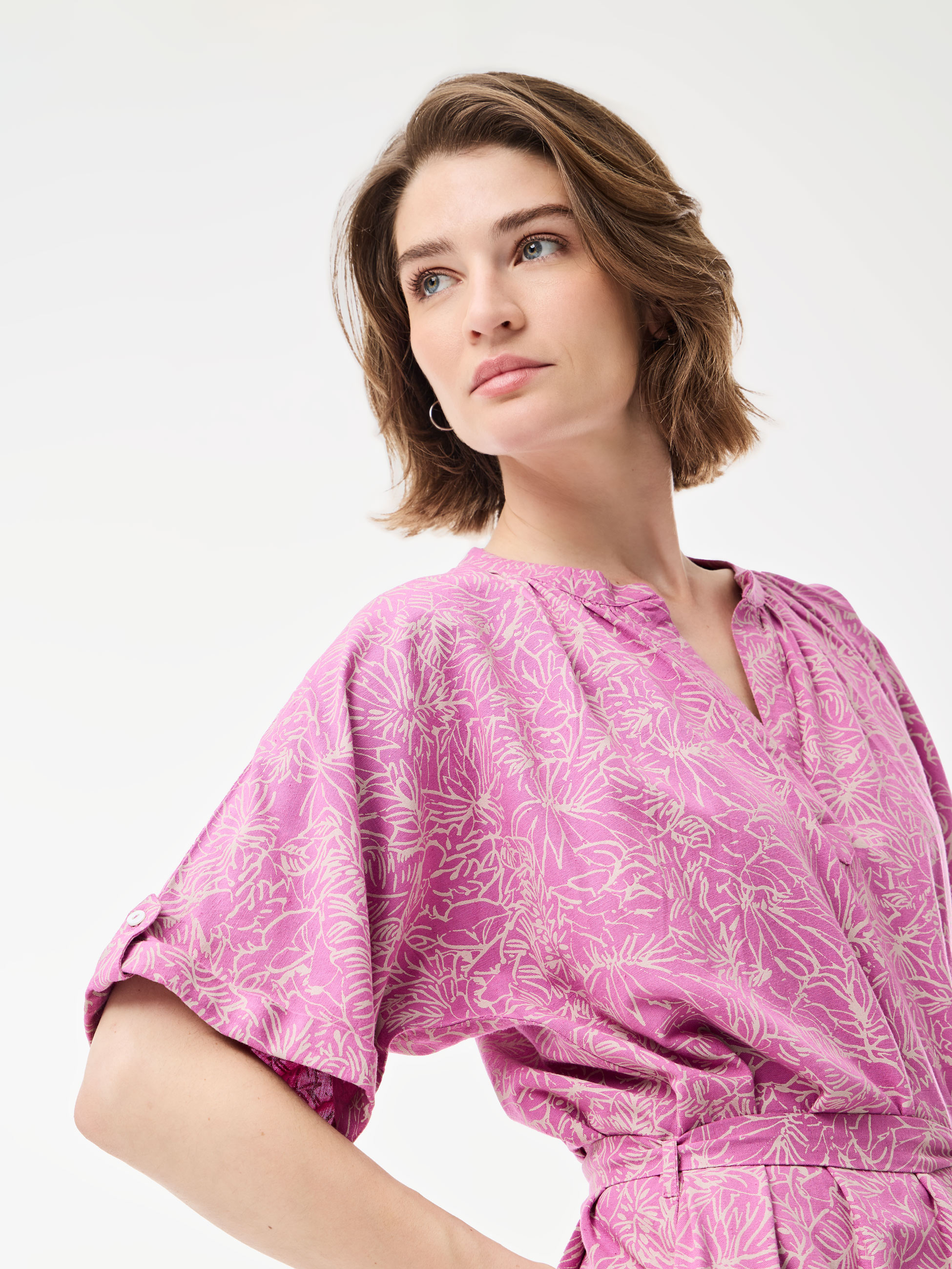 Vestido com estampado