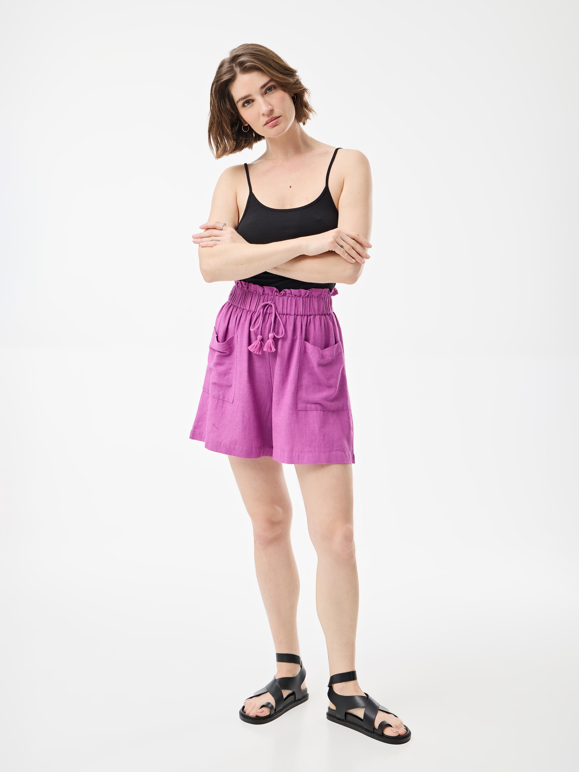 Calções com elástico