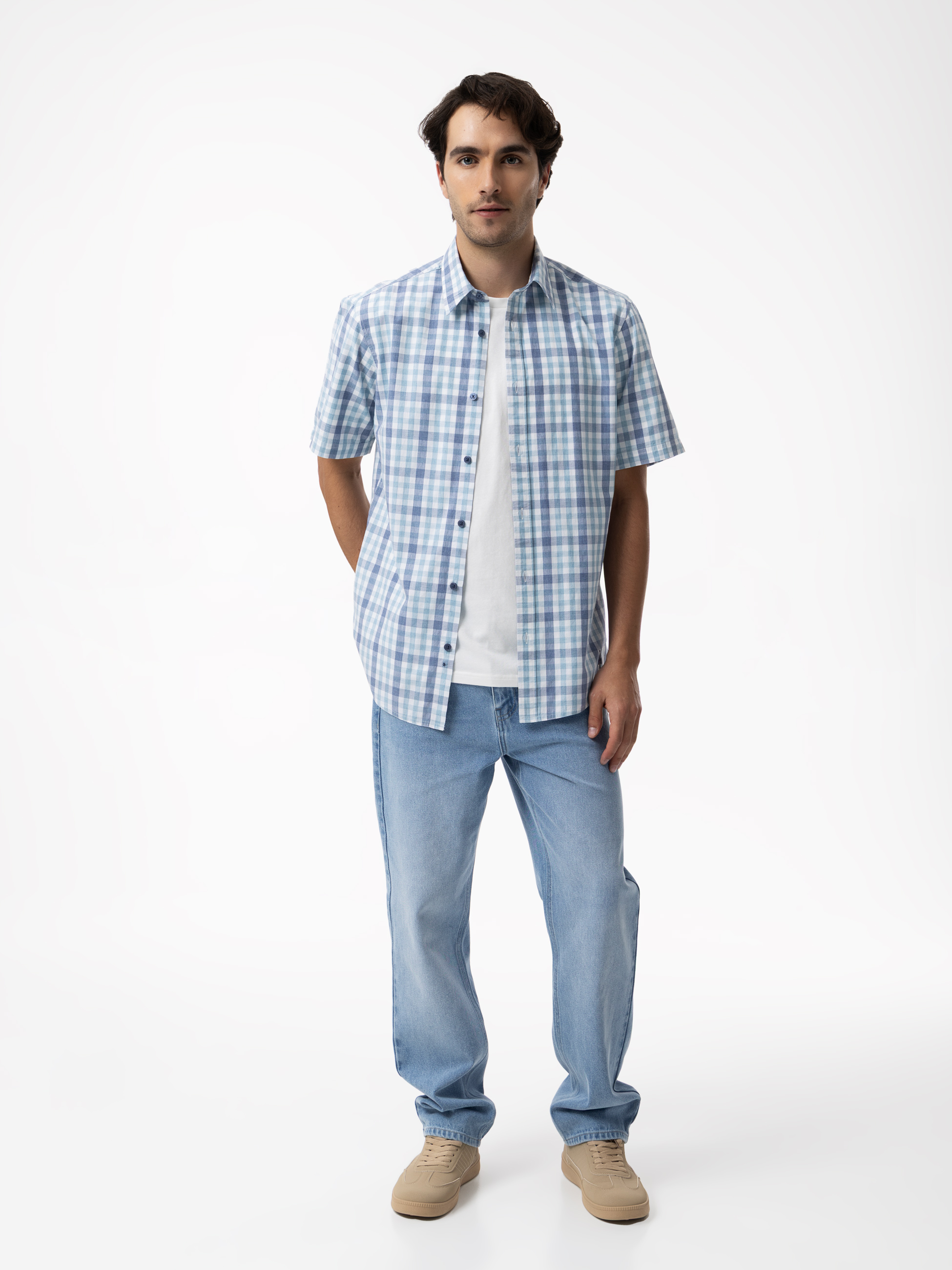 Camisa de manga curta