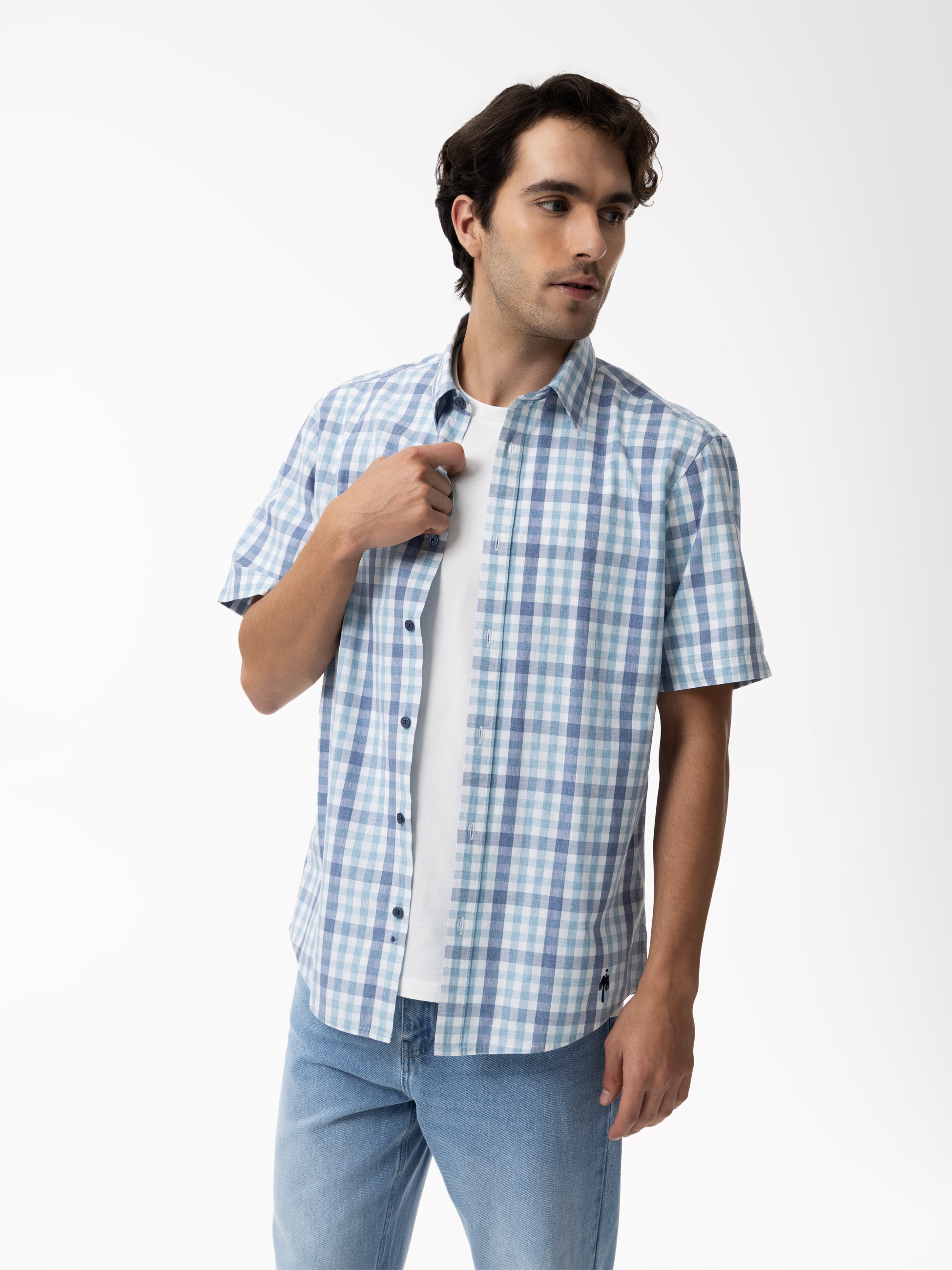 Camisa de manga curta