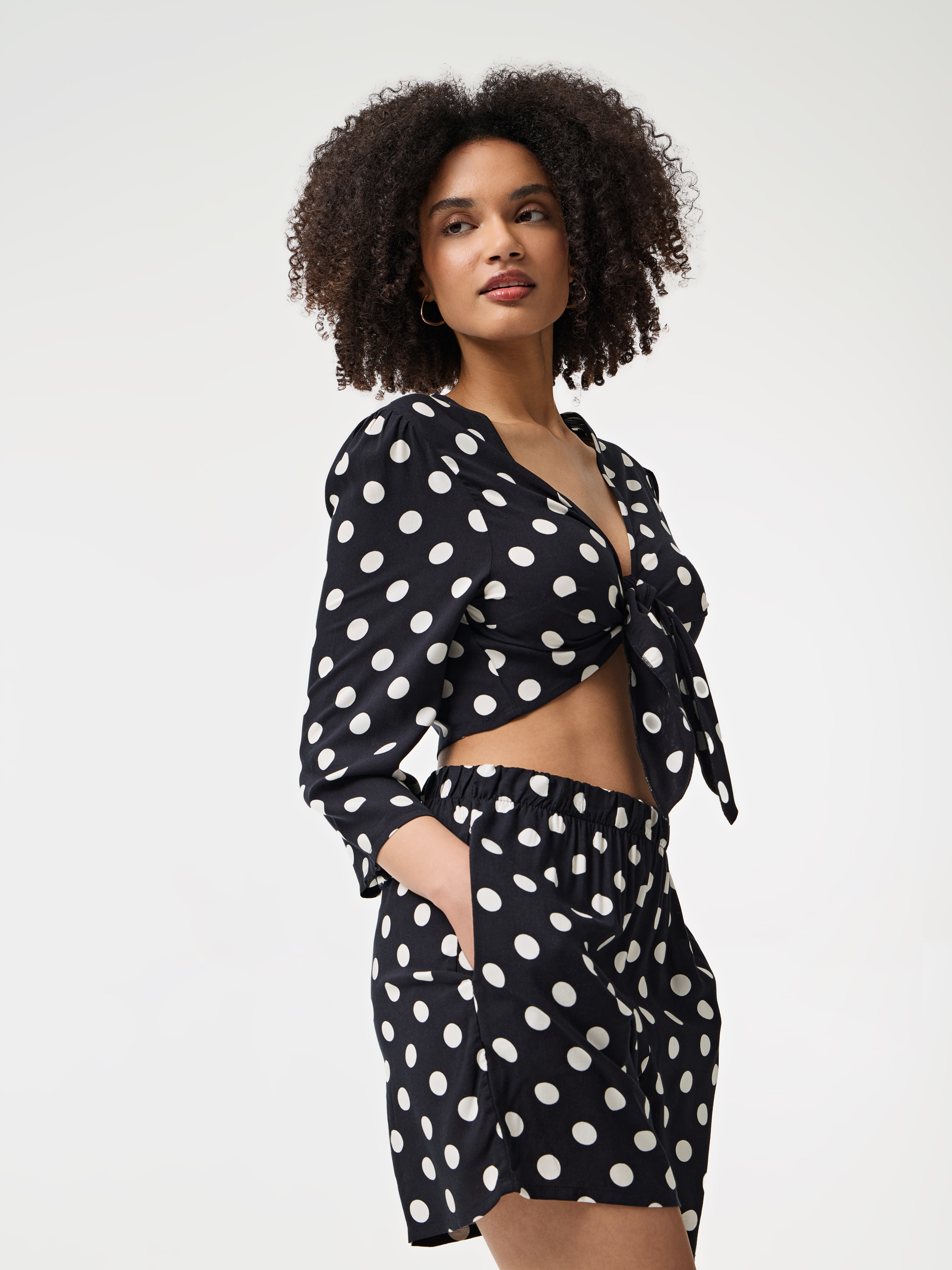 Calções com padrão