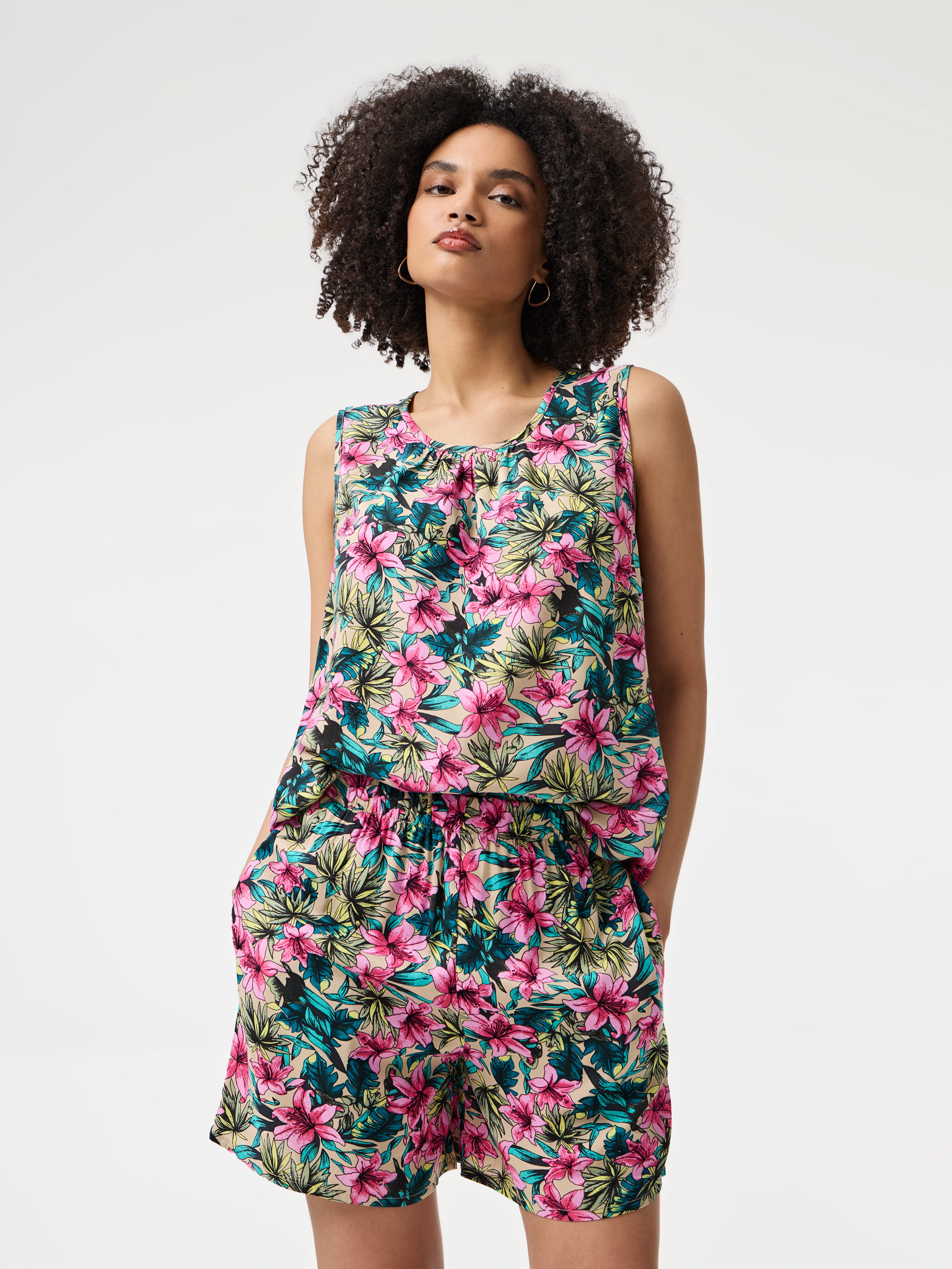 Calções com padrão