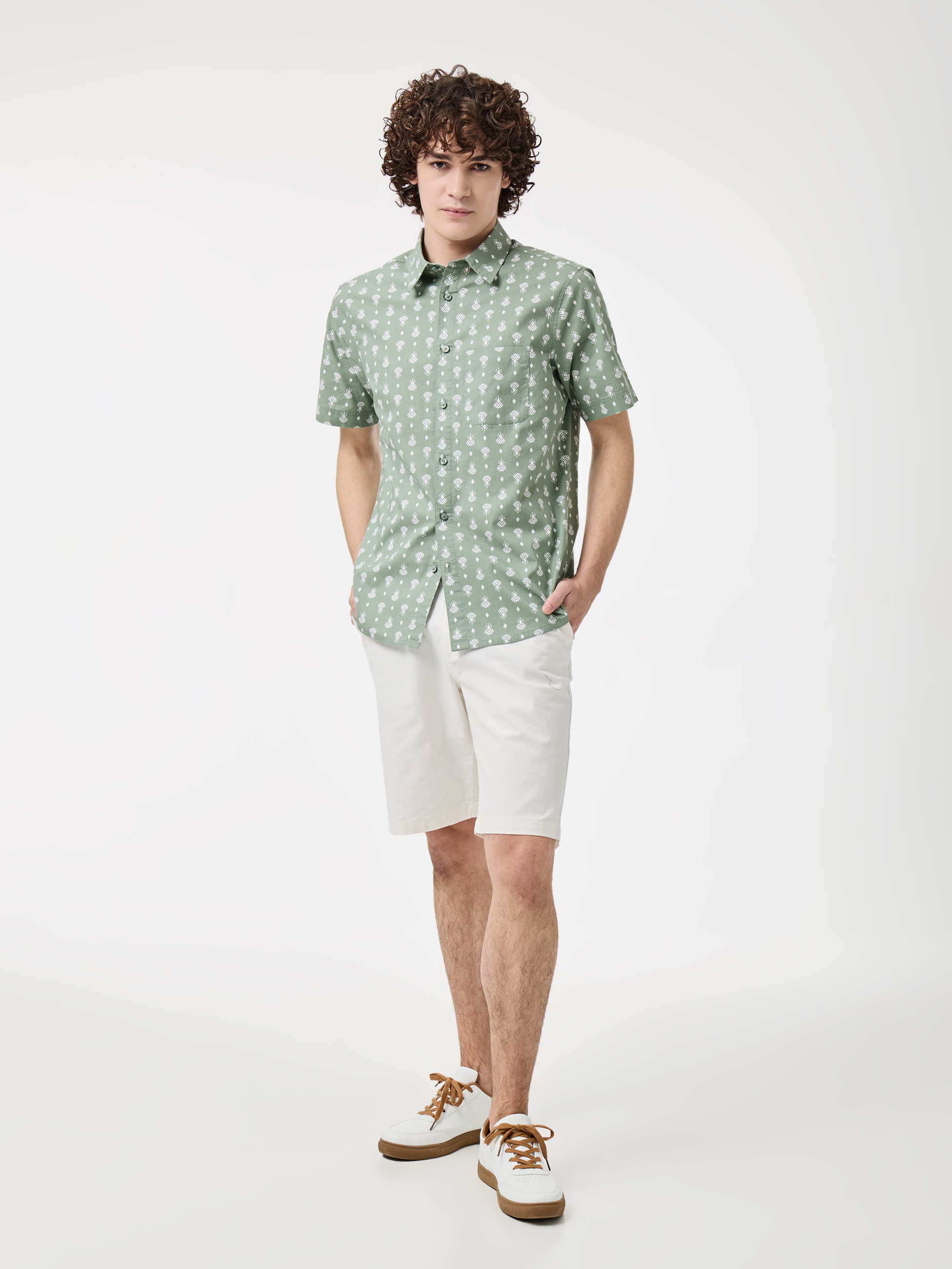 Camisa de manga curta