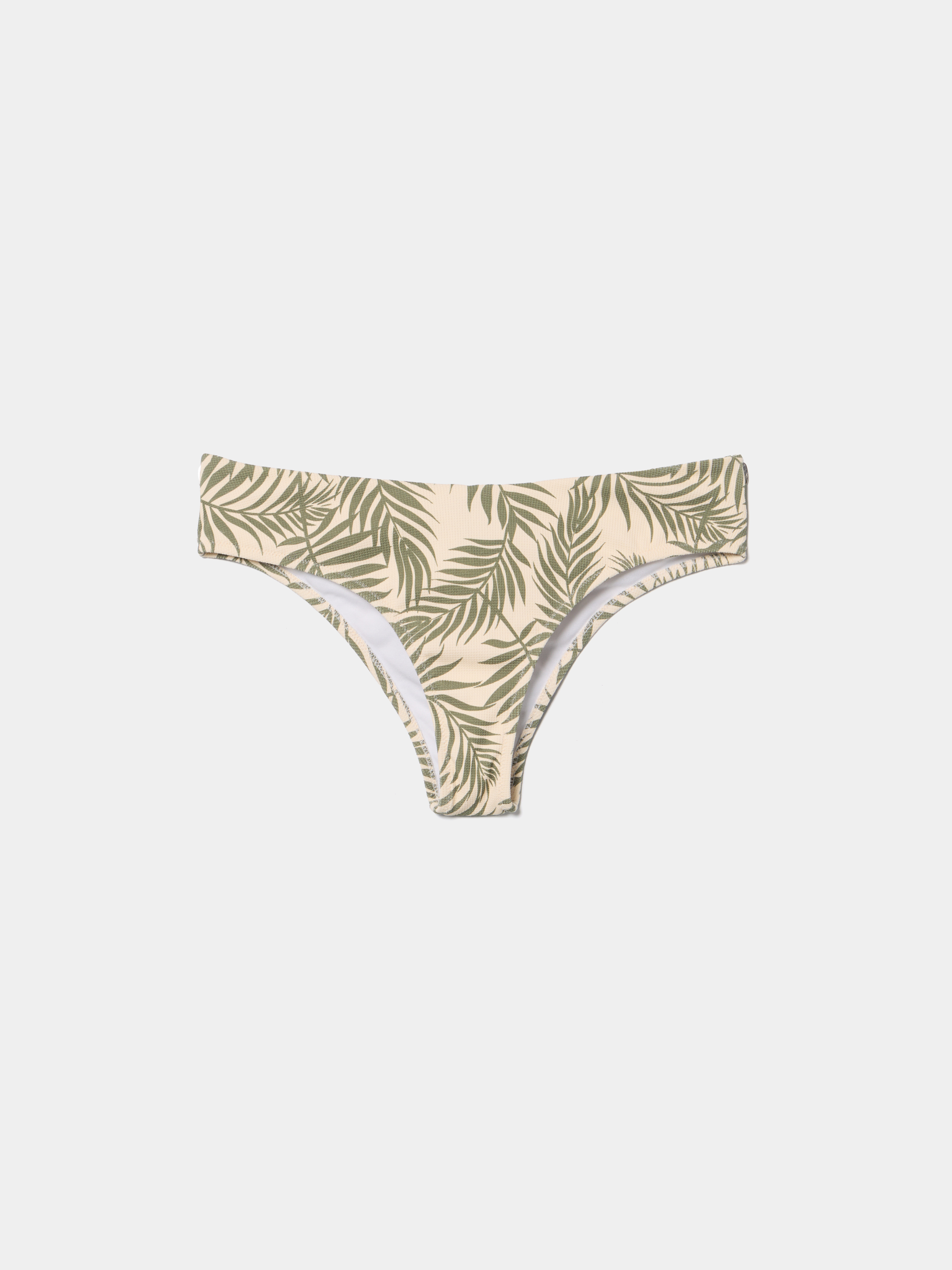 Cueca de biquíni estampada