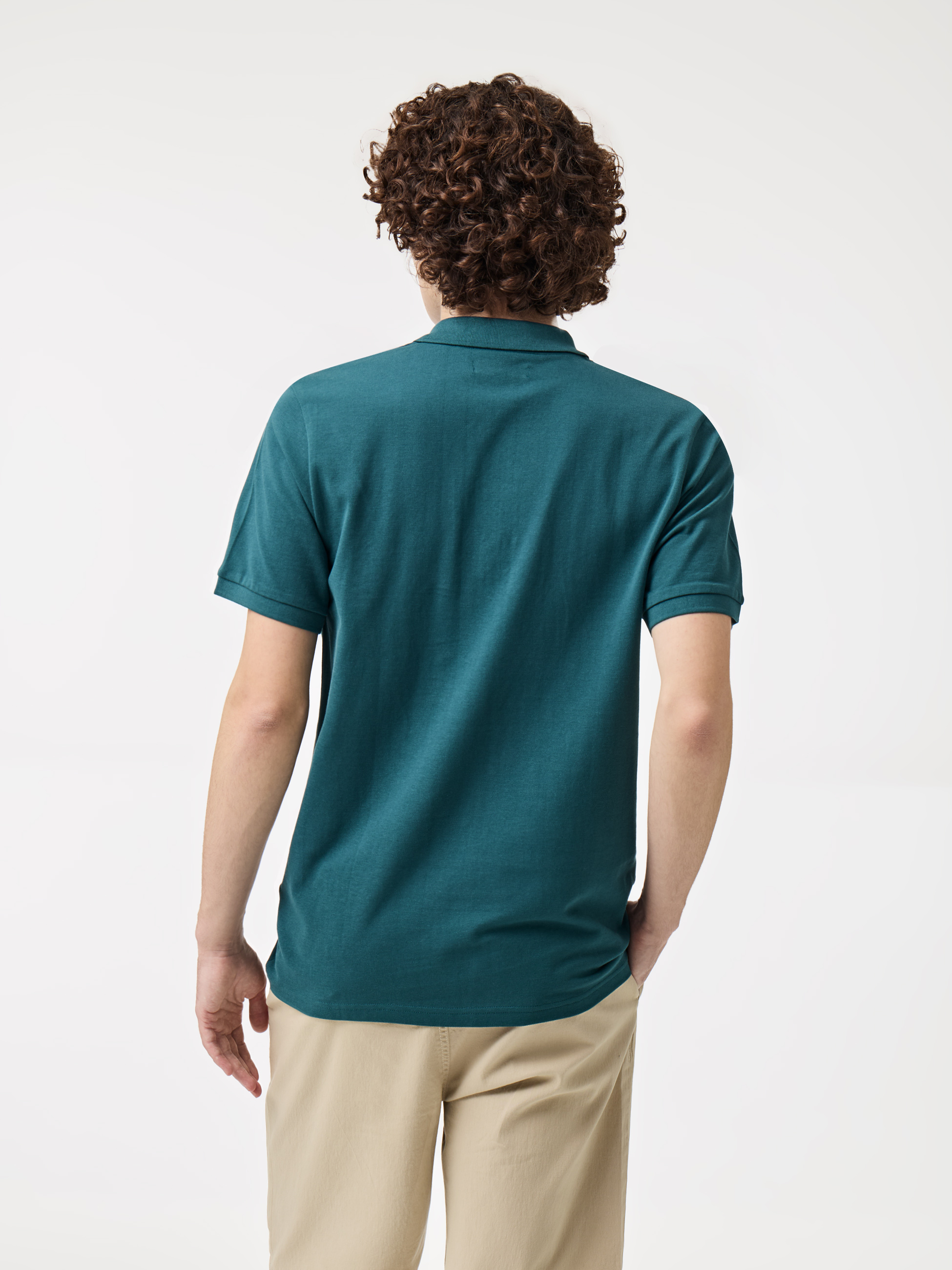 Polo básico em algodão