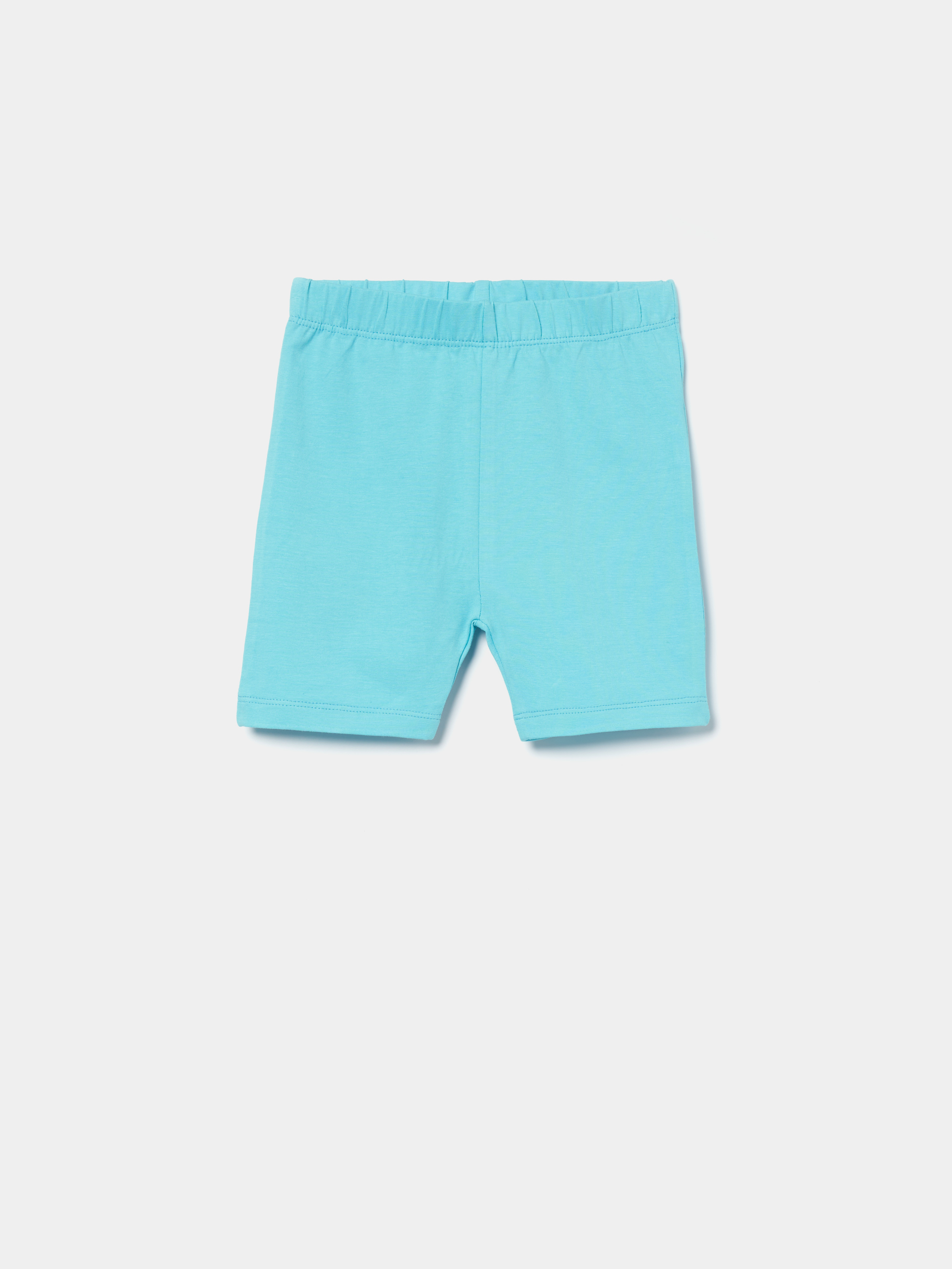 Calções em algodão