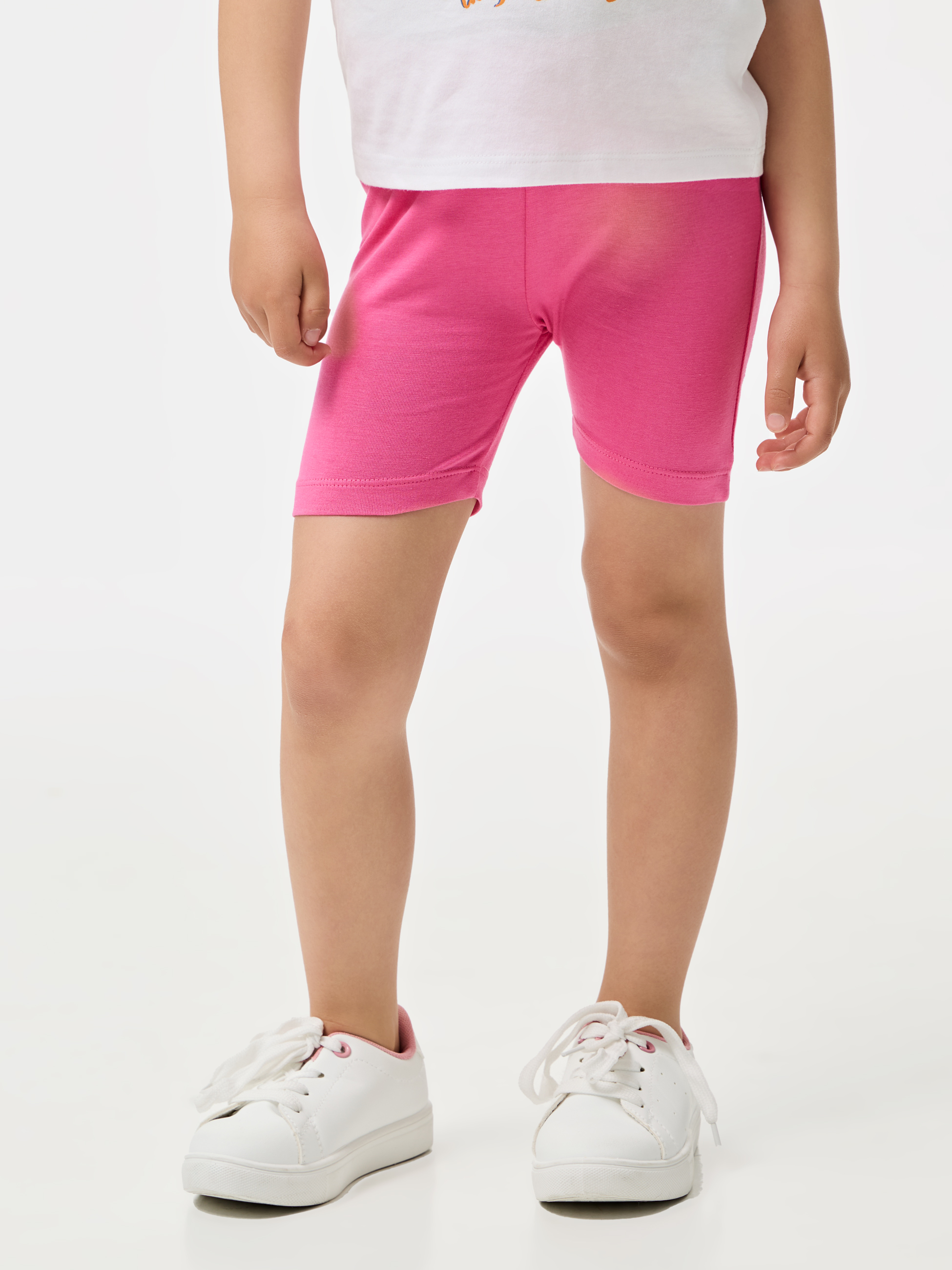 Calções em algodão