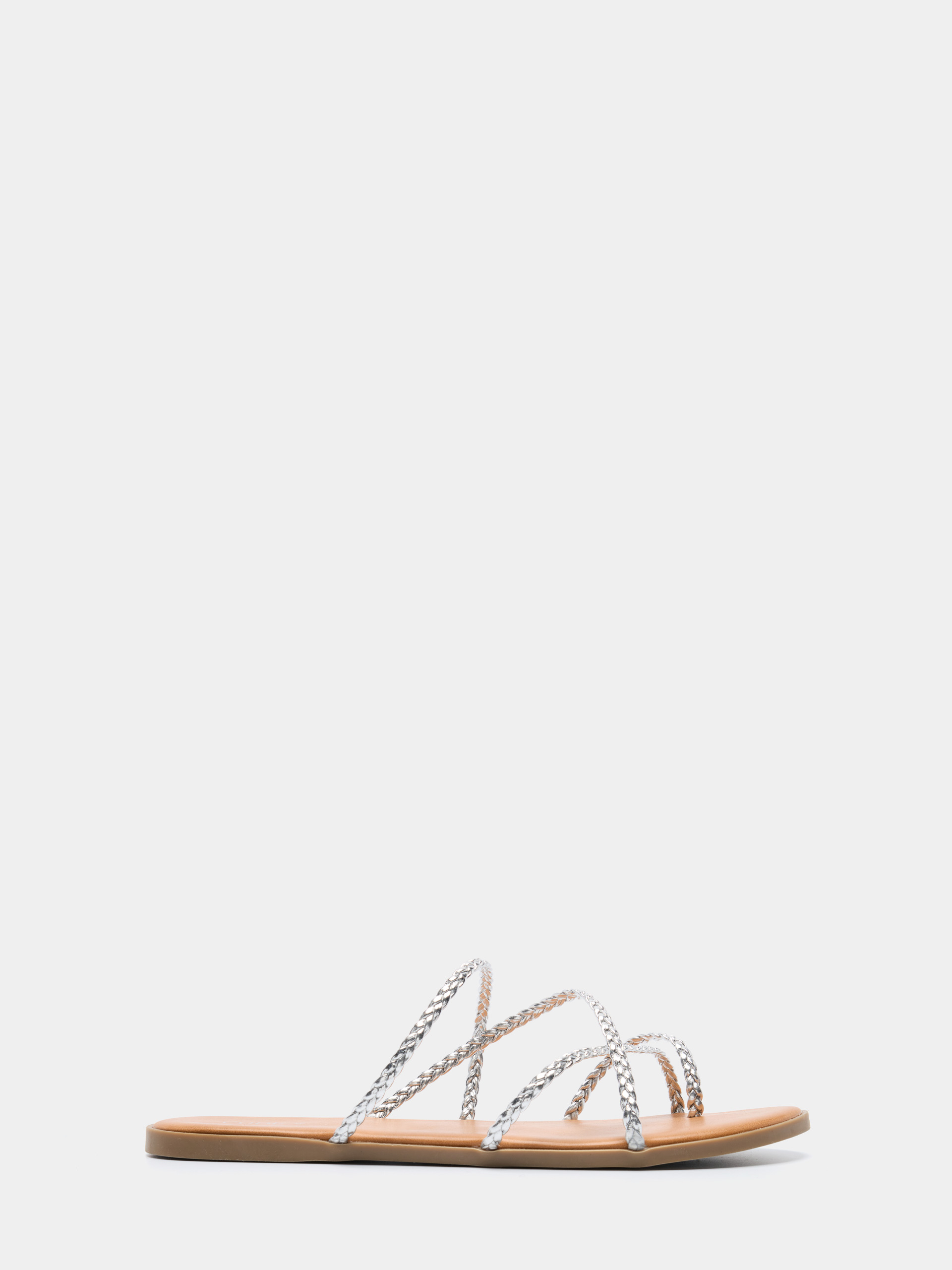 Sandálias entrançadas