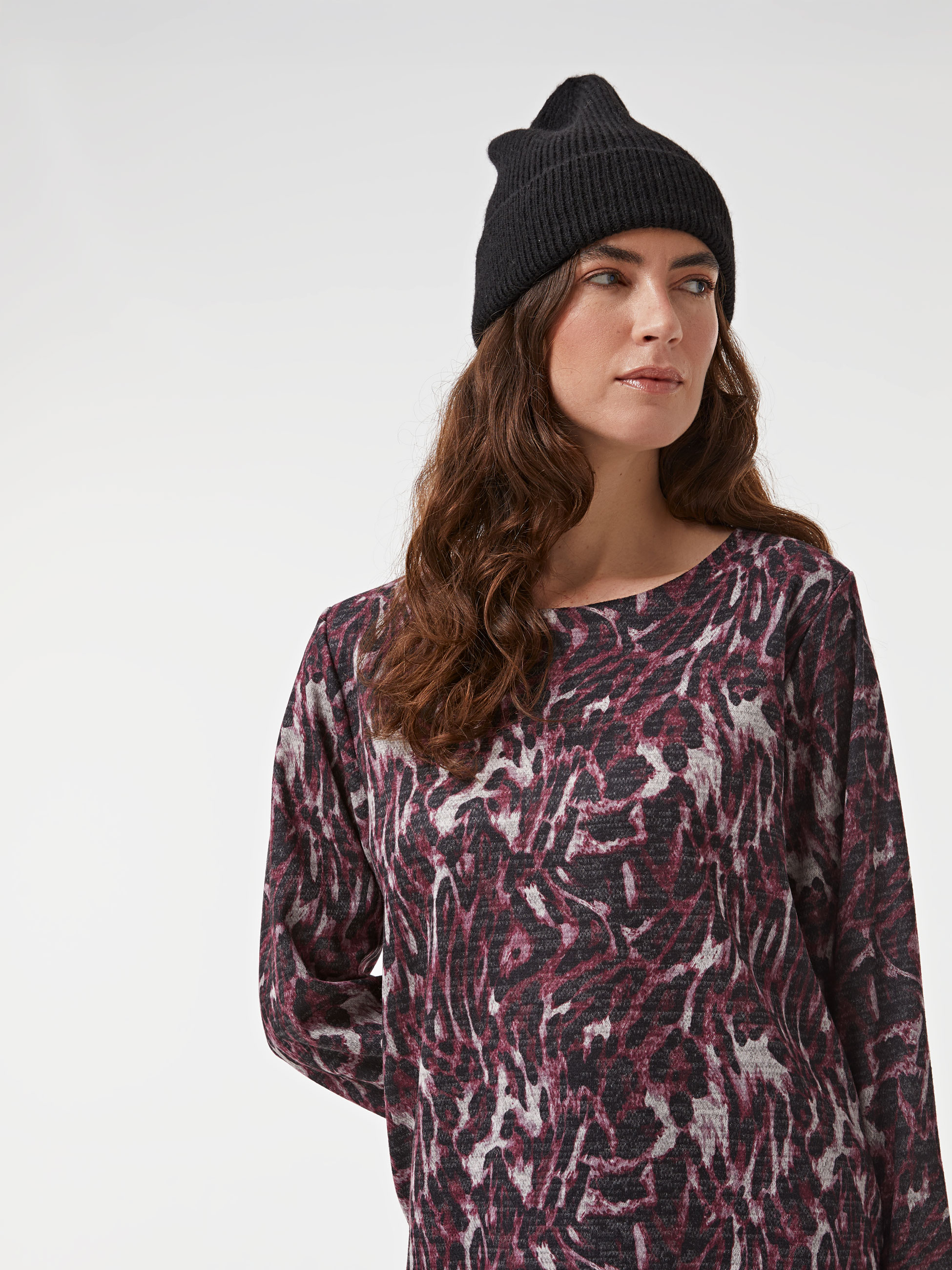 Camisola estampado animal