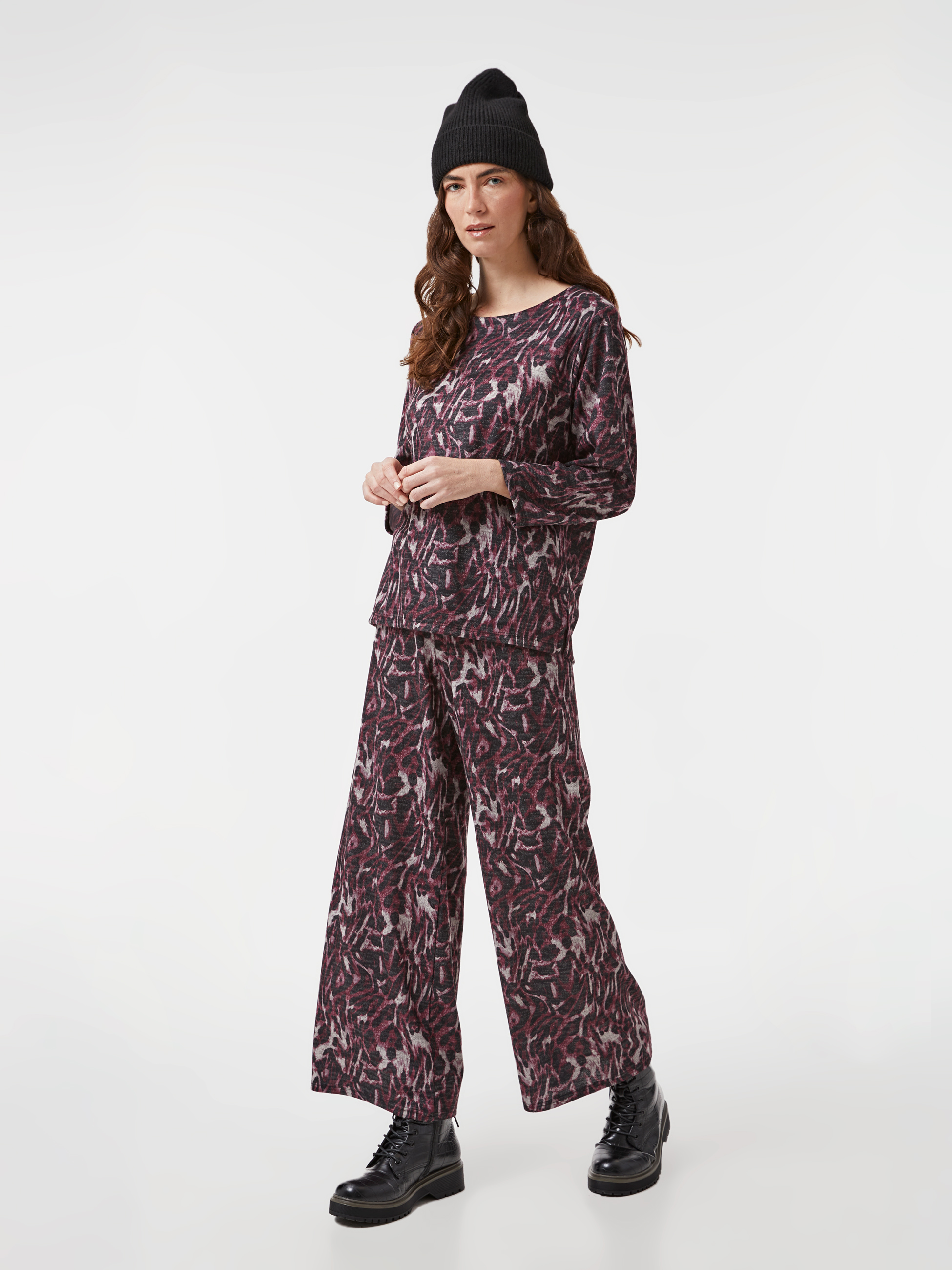 Camisola estampado animal