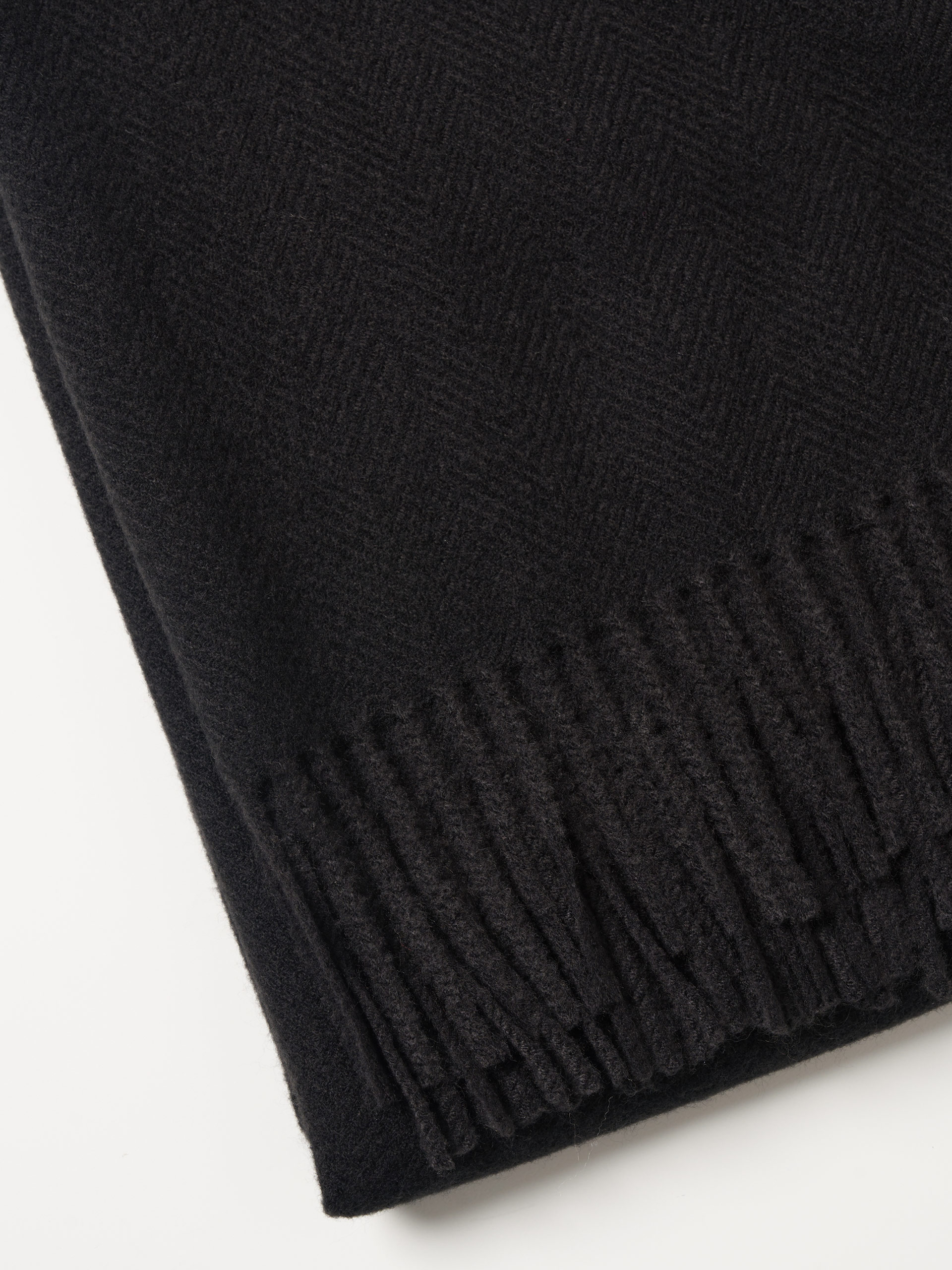 Cachecol com franjas