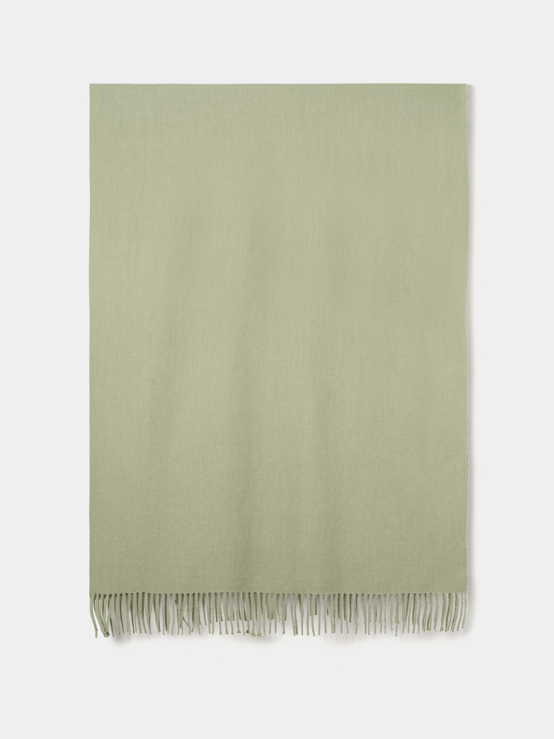 Cachecol com franjas