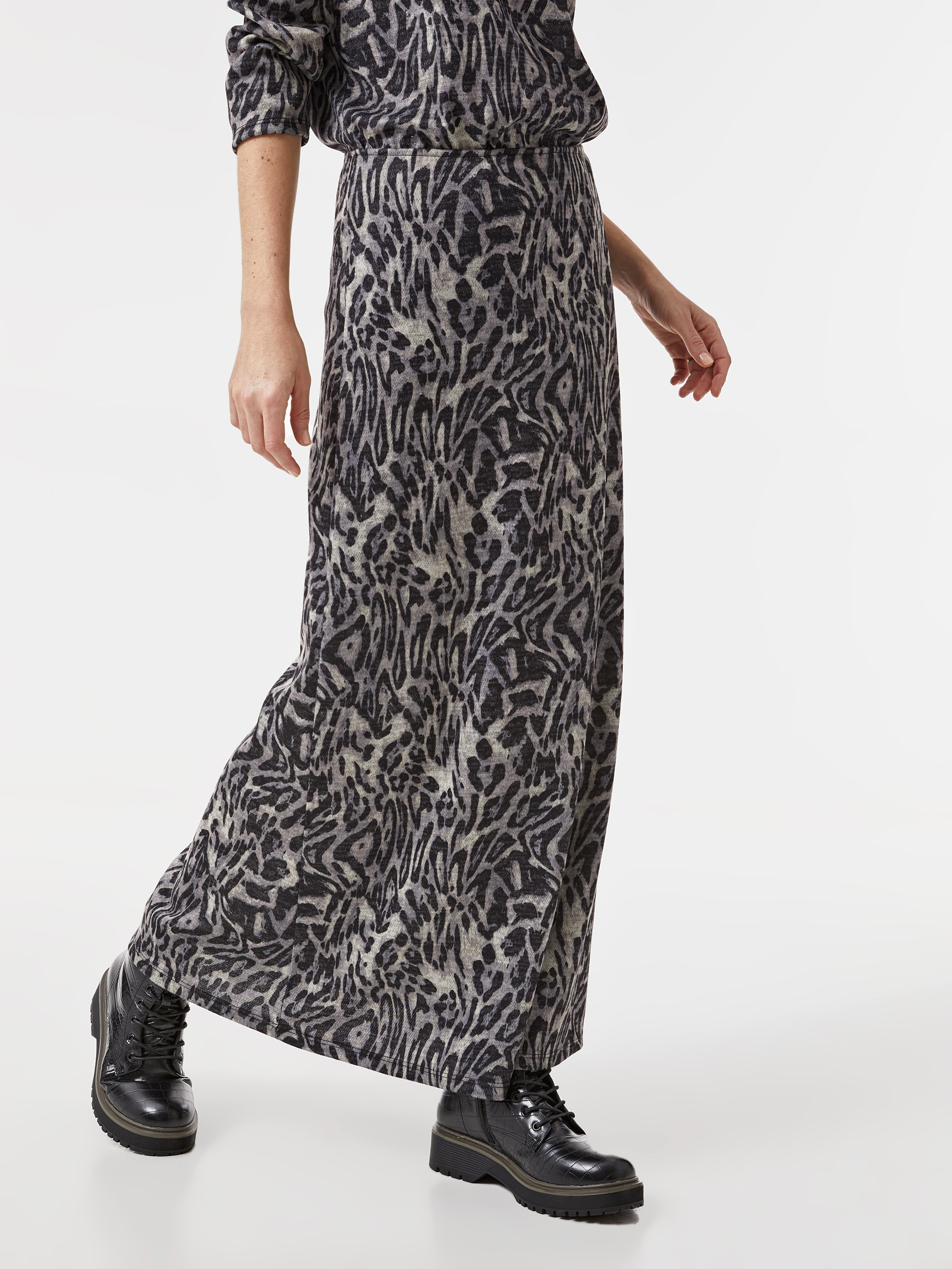 Saia estampado animal