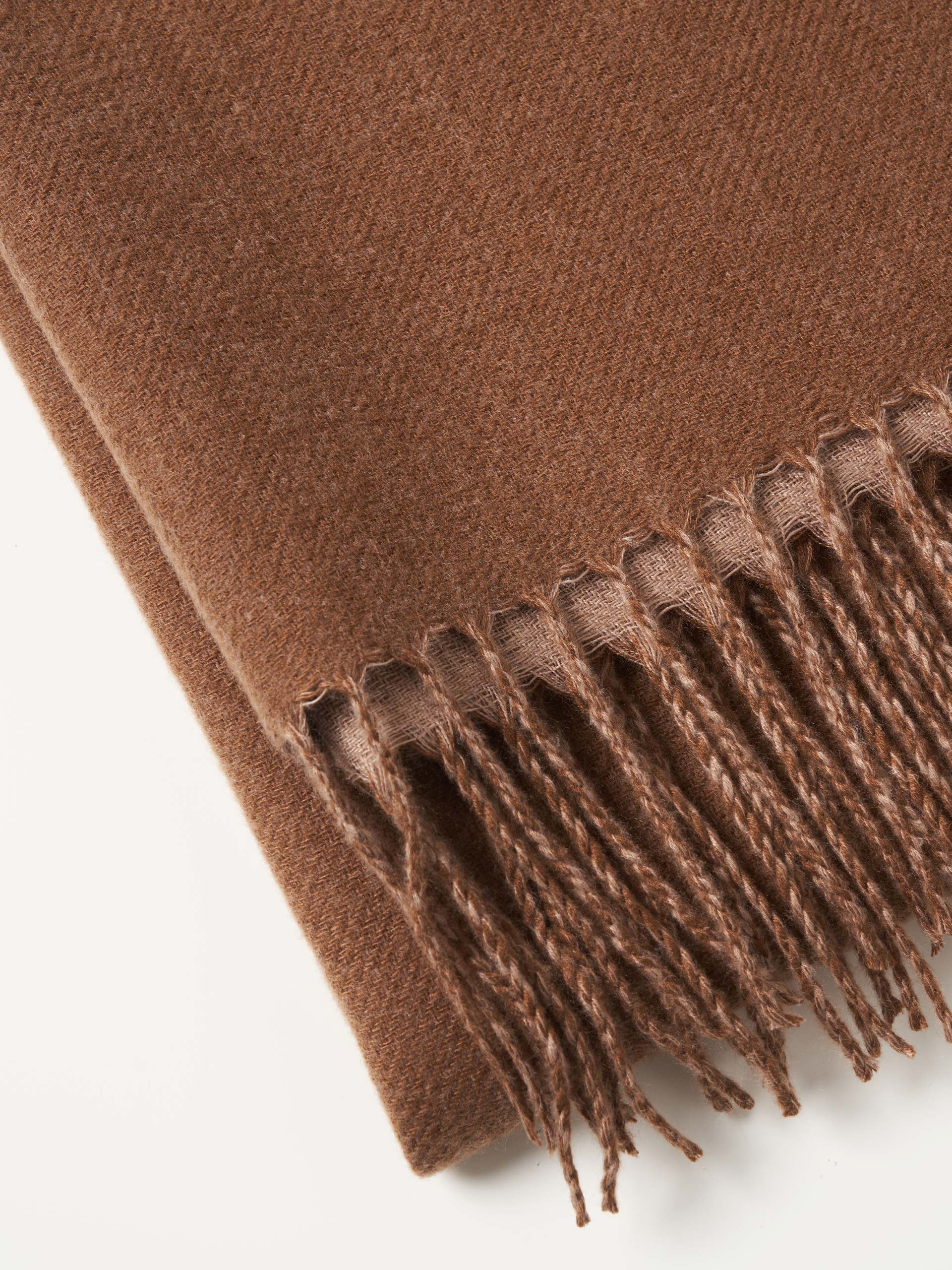 Cachecol com franjas