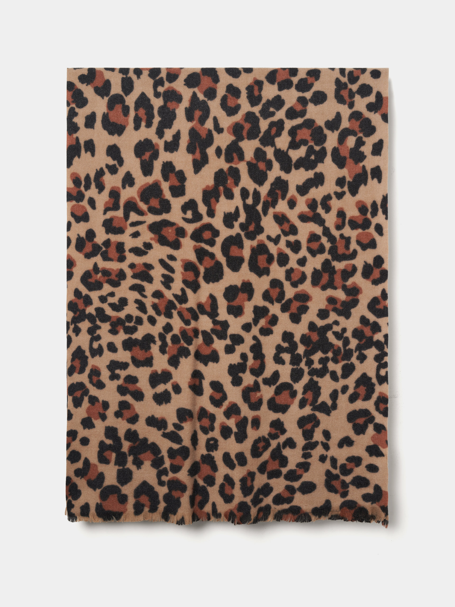 Cachecol padrão animal