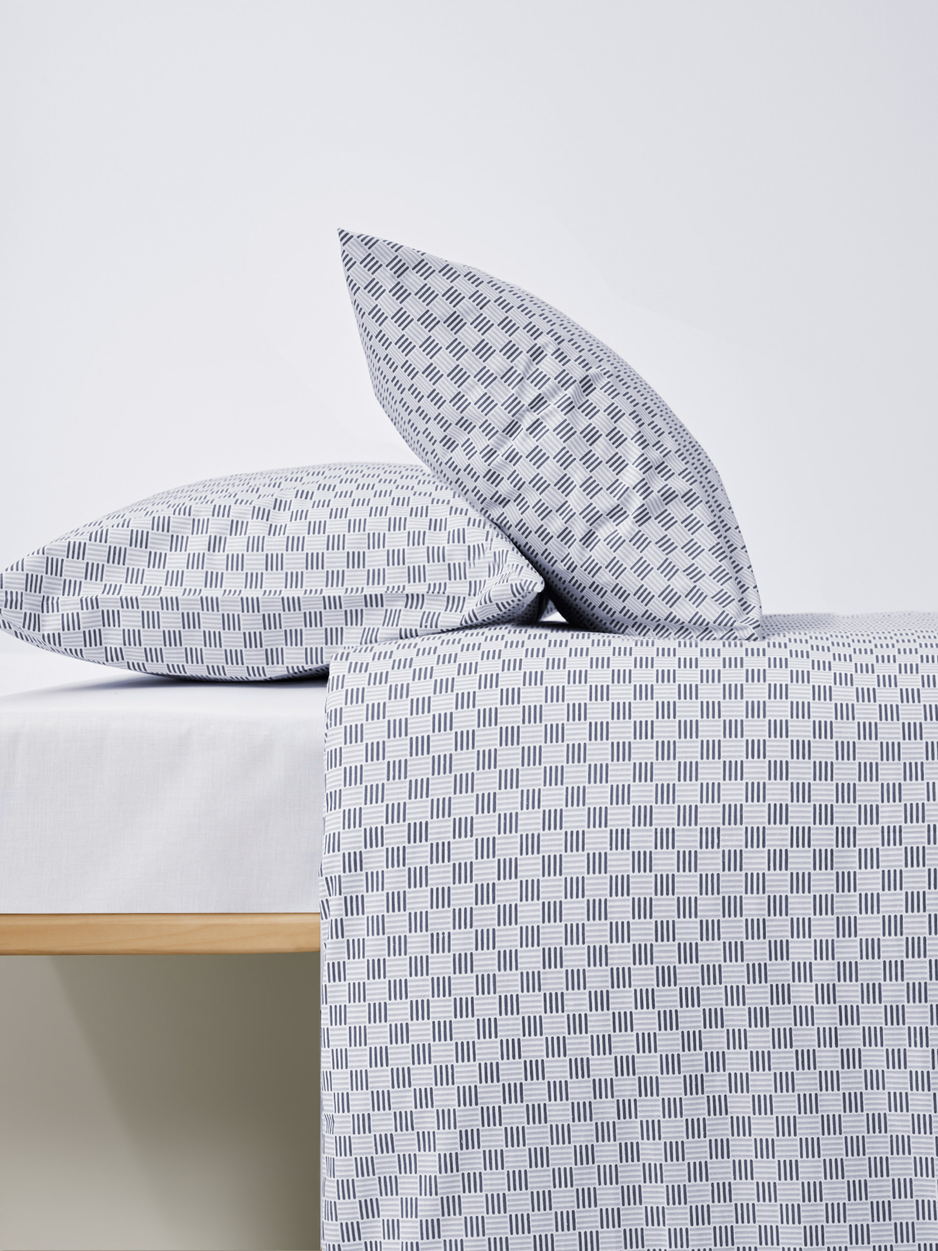 Capa edredão casal com padrão