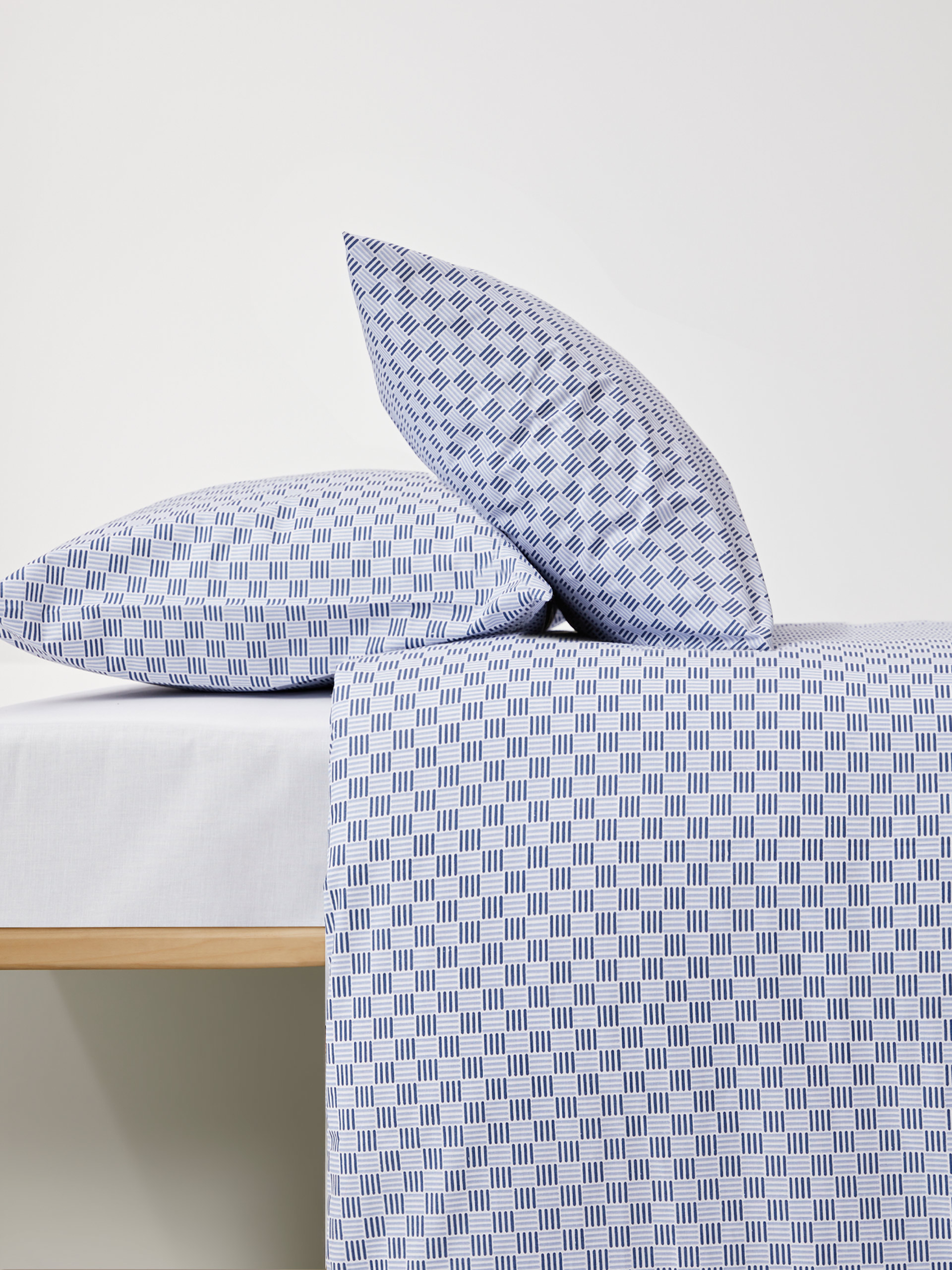 Capa edredão casal com padrão