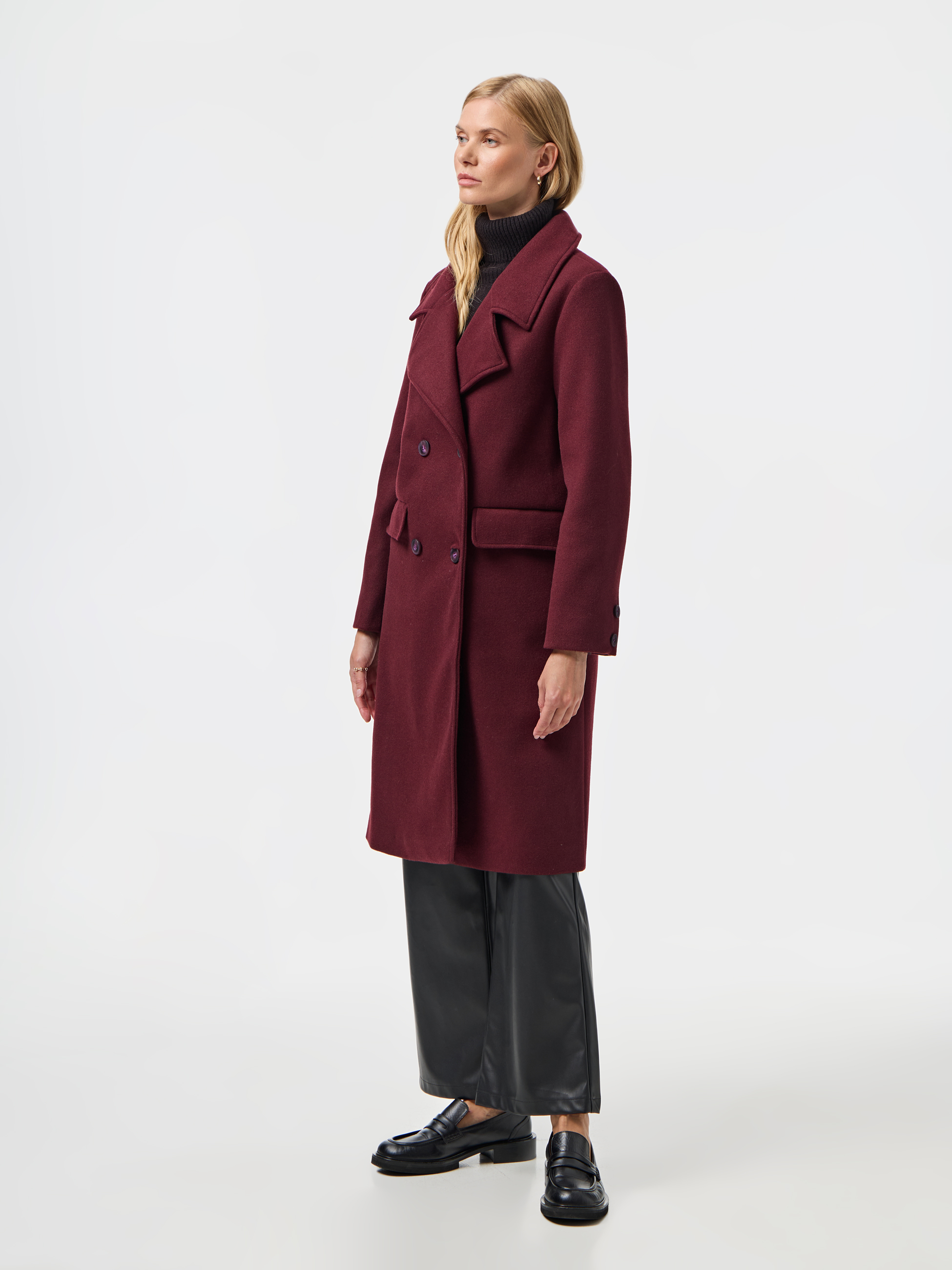 Casaco comprido clássico