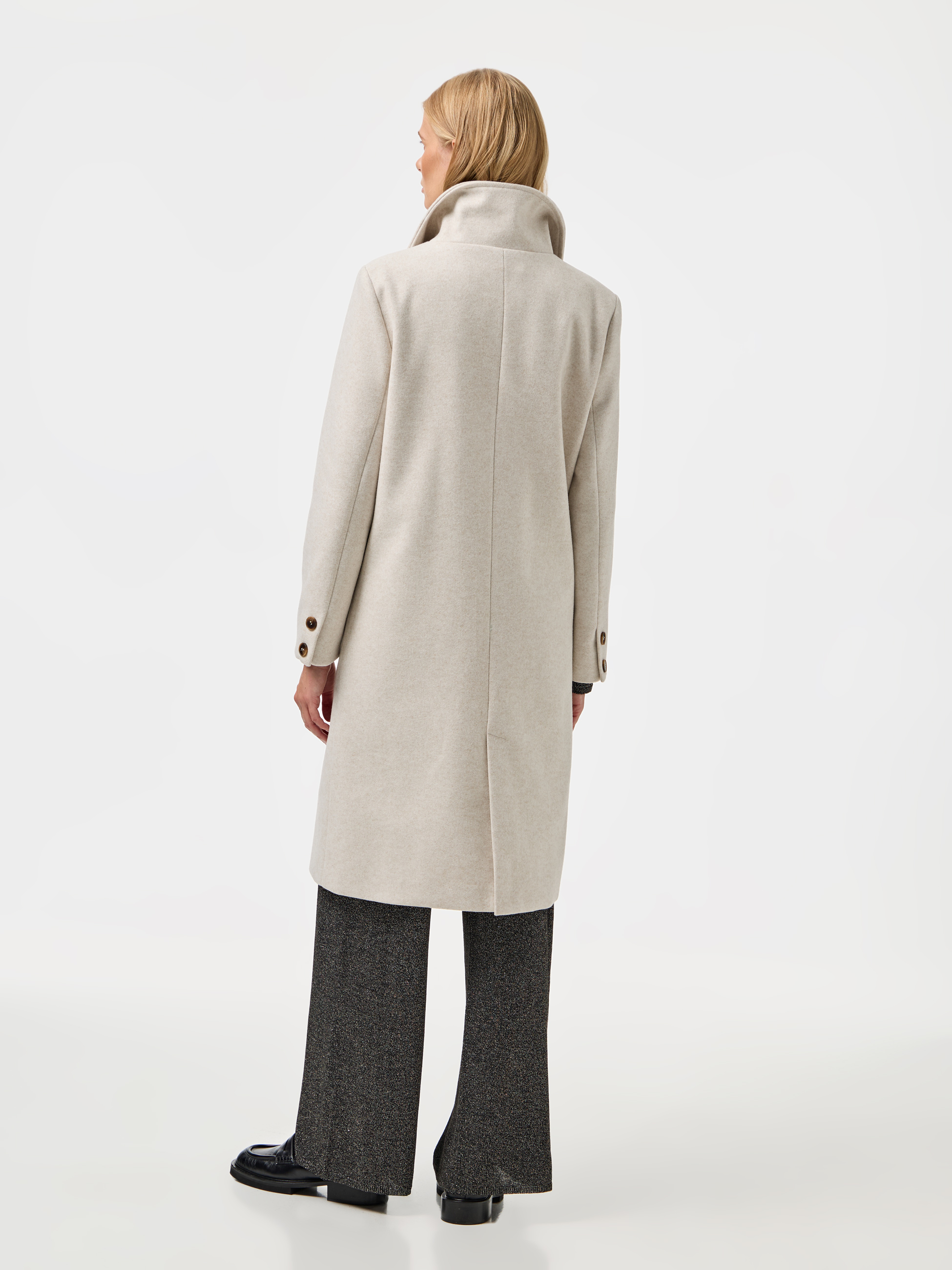 Casaco comprido clássico