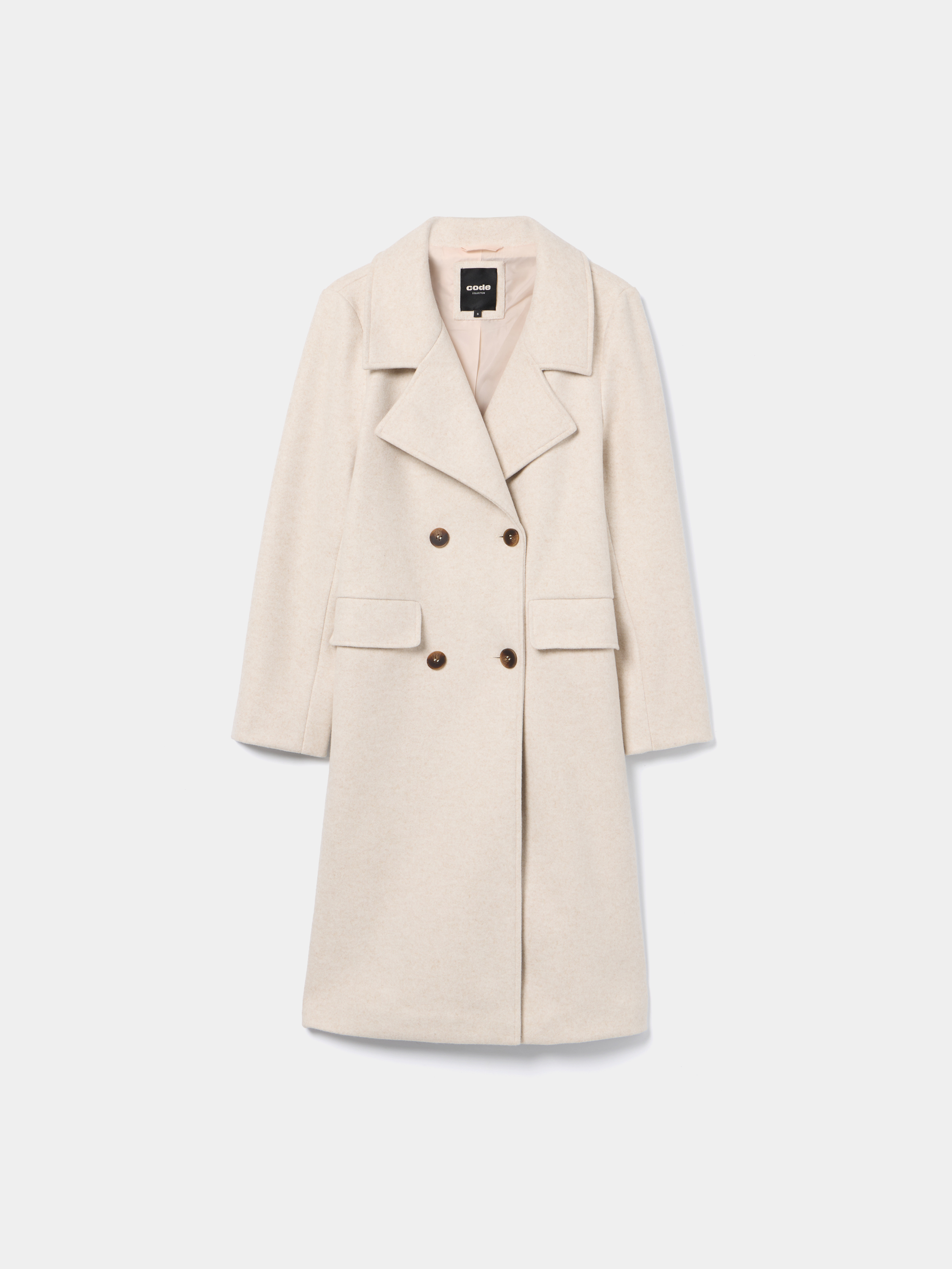 Casaco comprido clássico