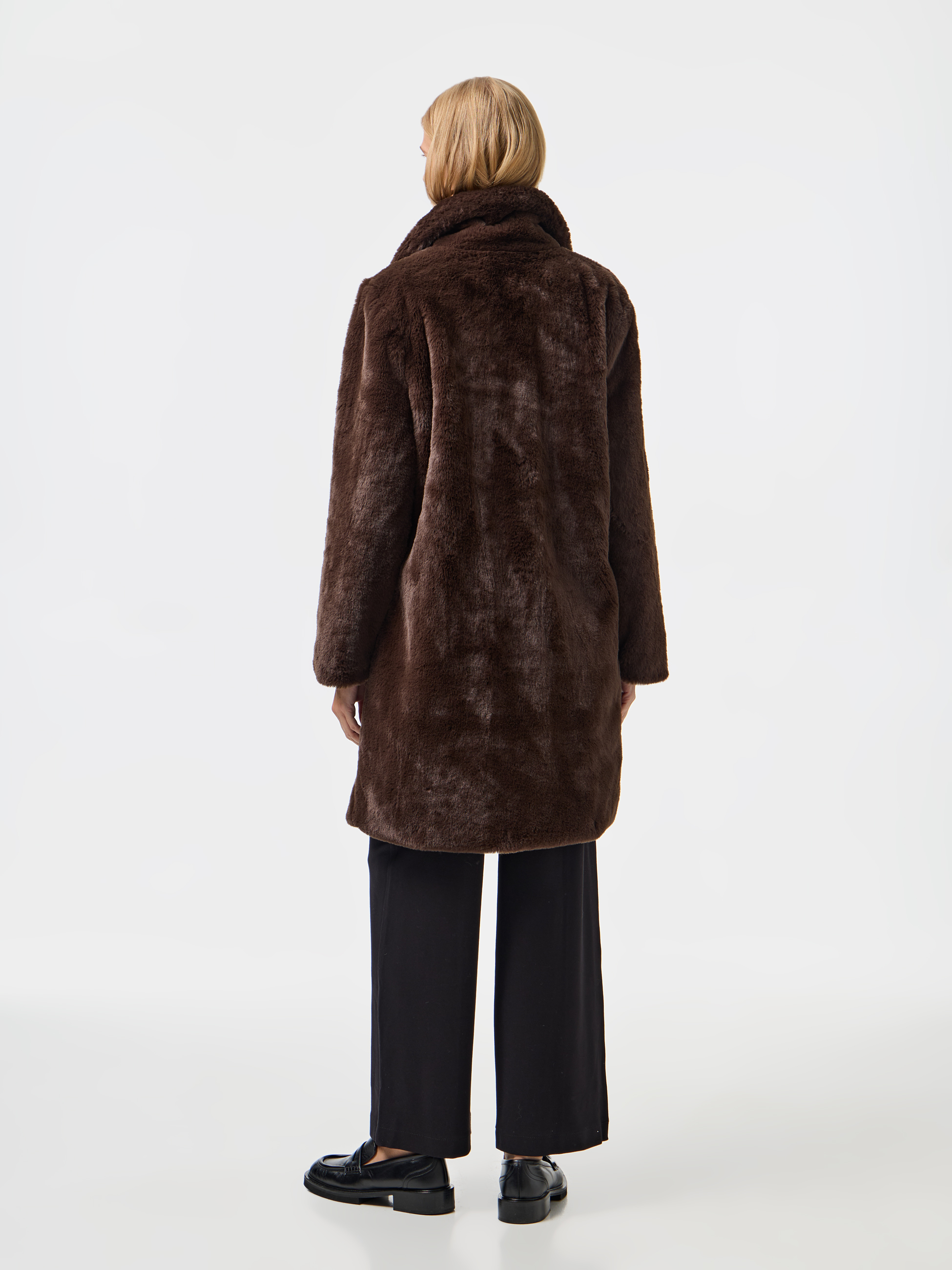 Casaco de pelo sintético