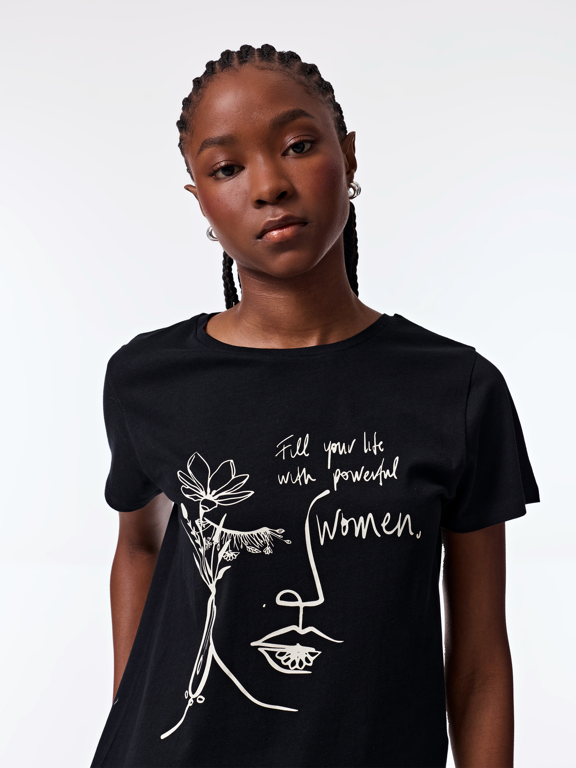 T-shirt com estampado