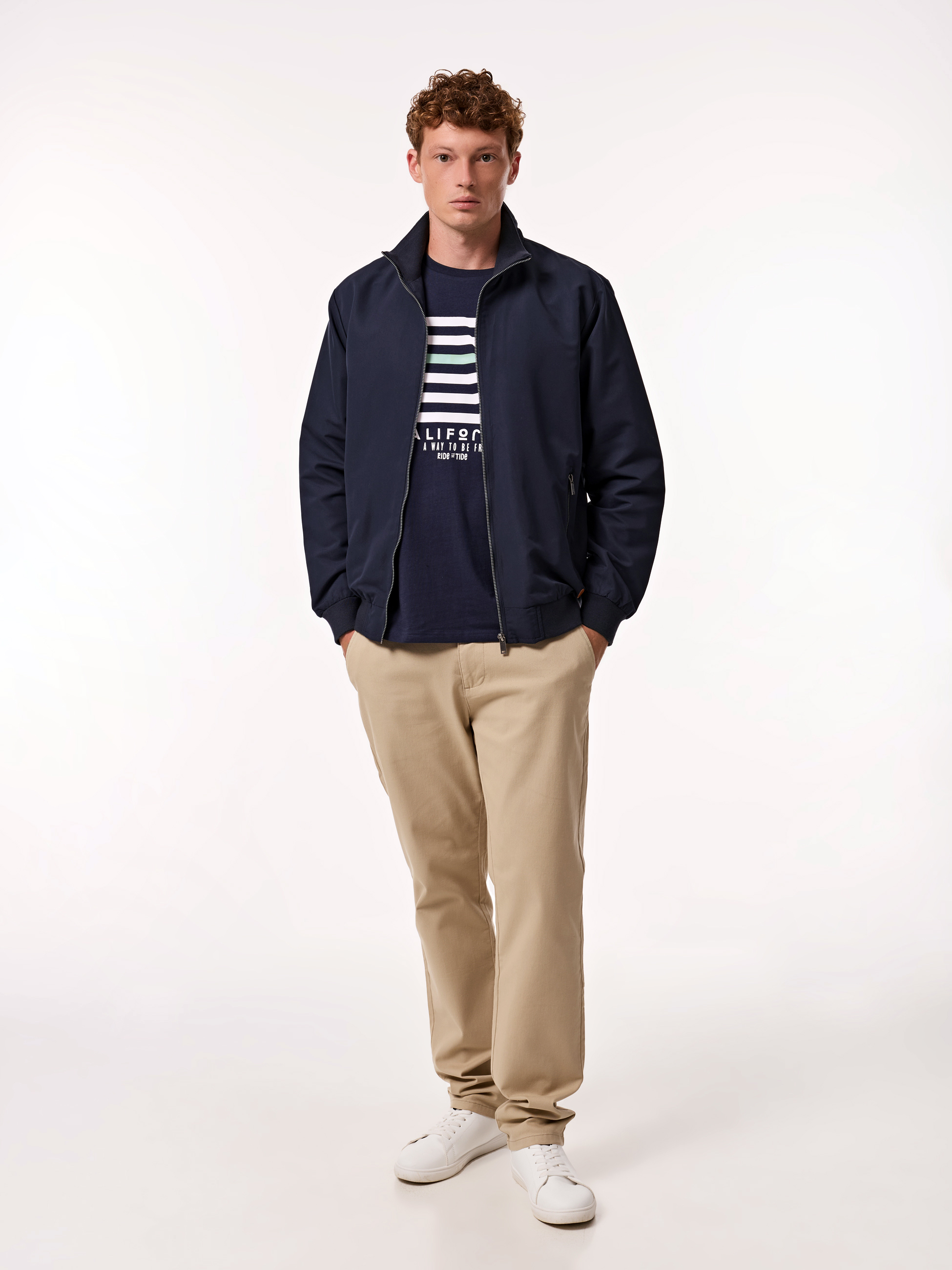 Blusão estilo bomber