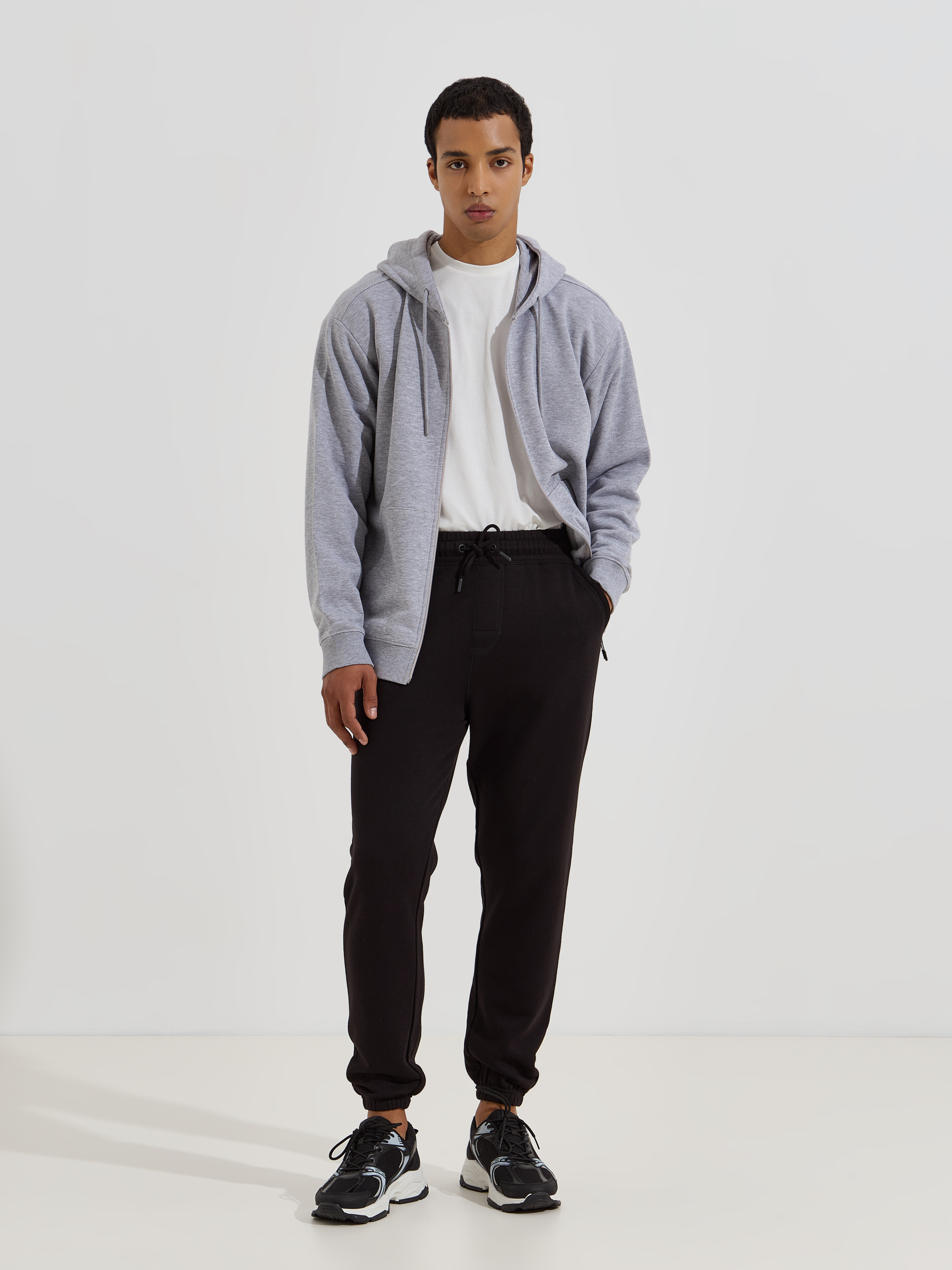 Calças joggers de felpa