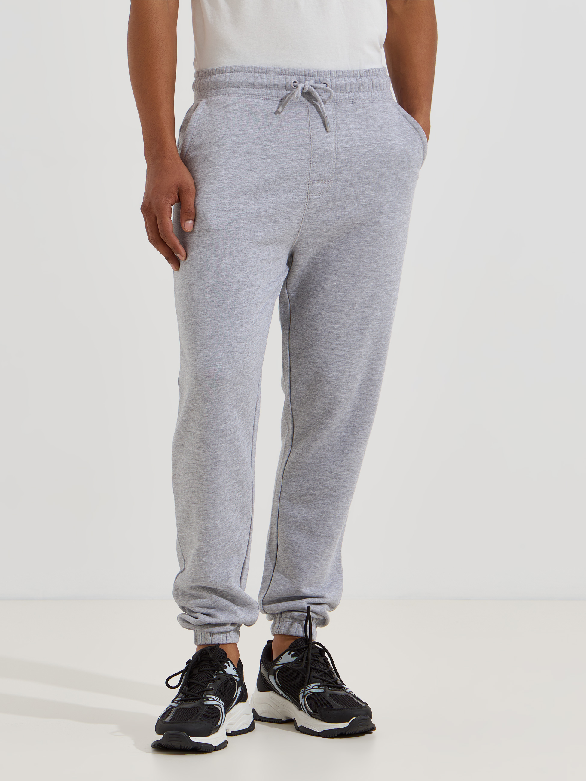 Calças joggers de felpa