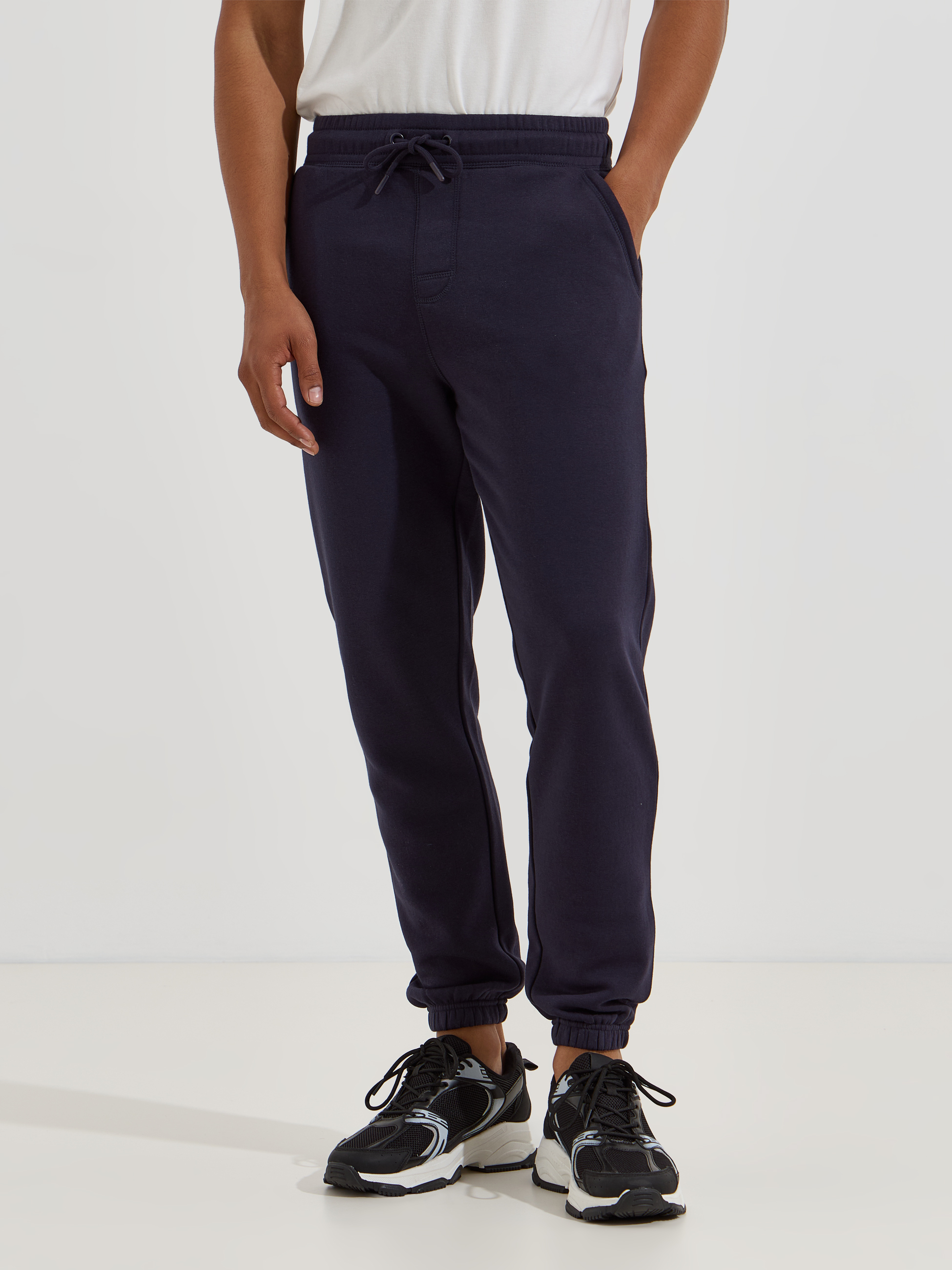 Calças joggers de felpa