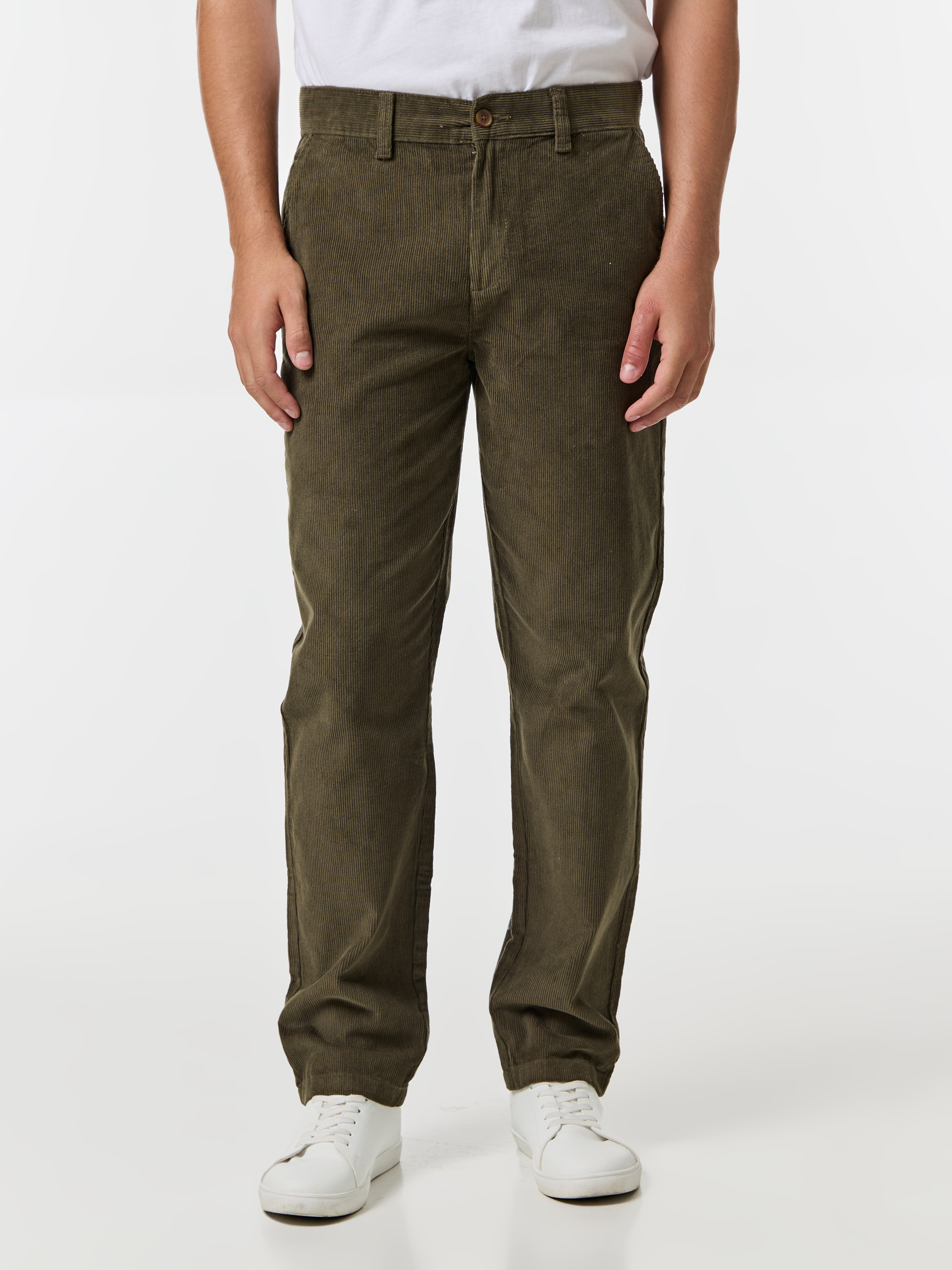 Calças de bombazine