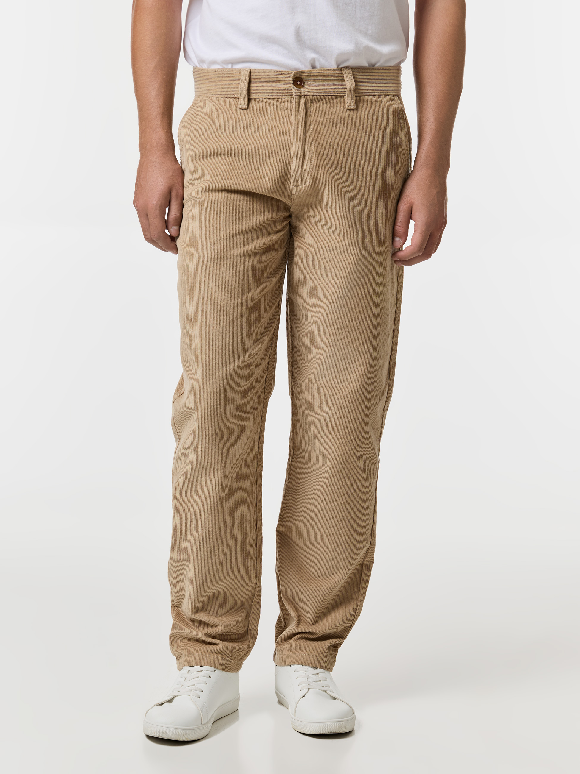 Calças chino de bombazine