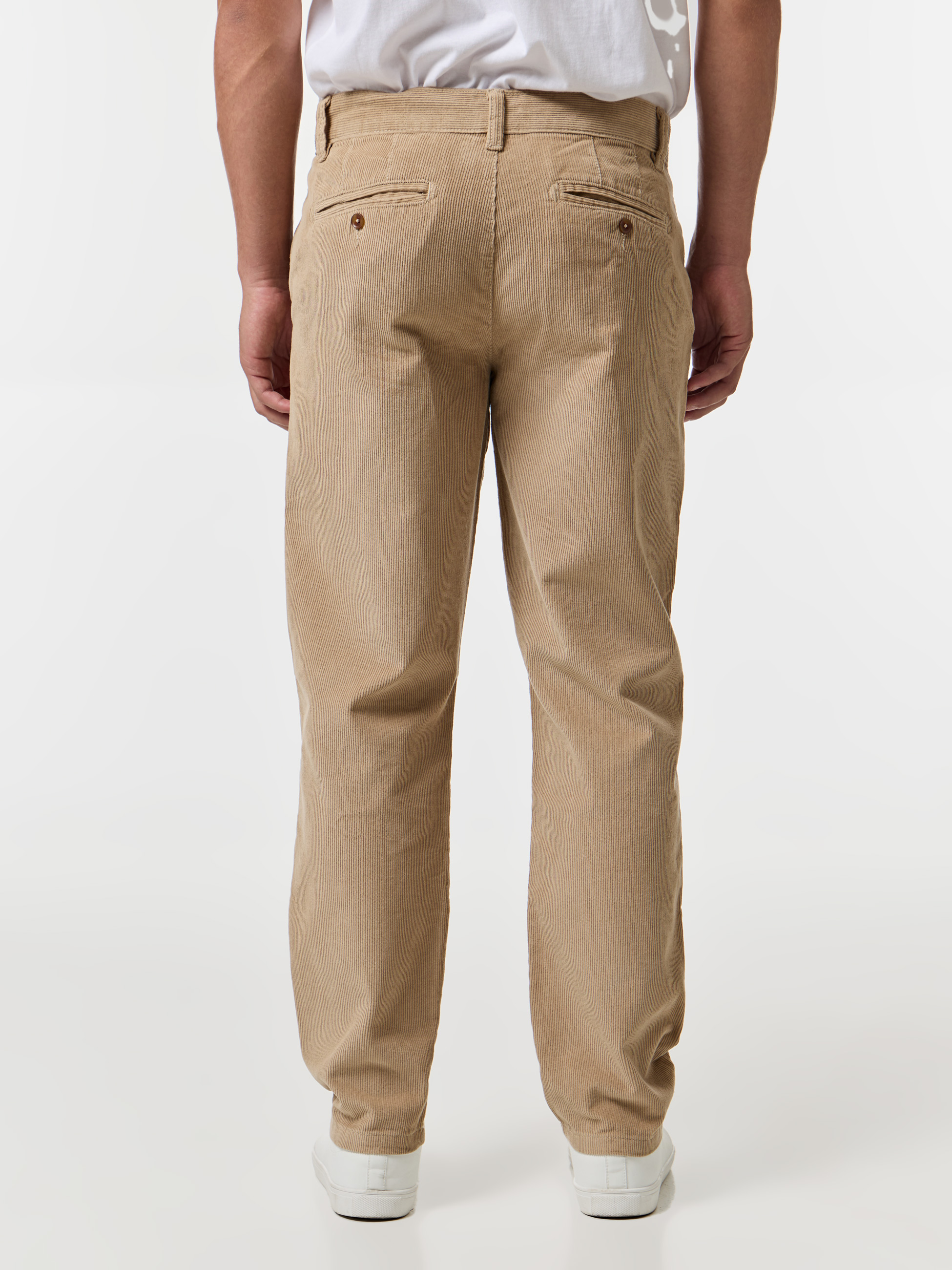 Calças chino de bombazine