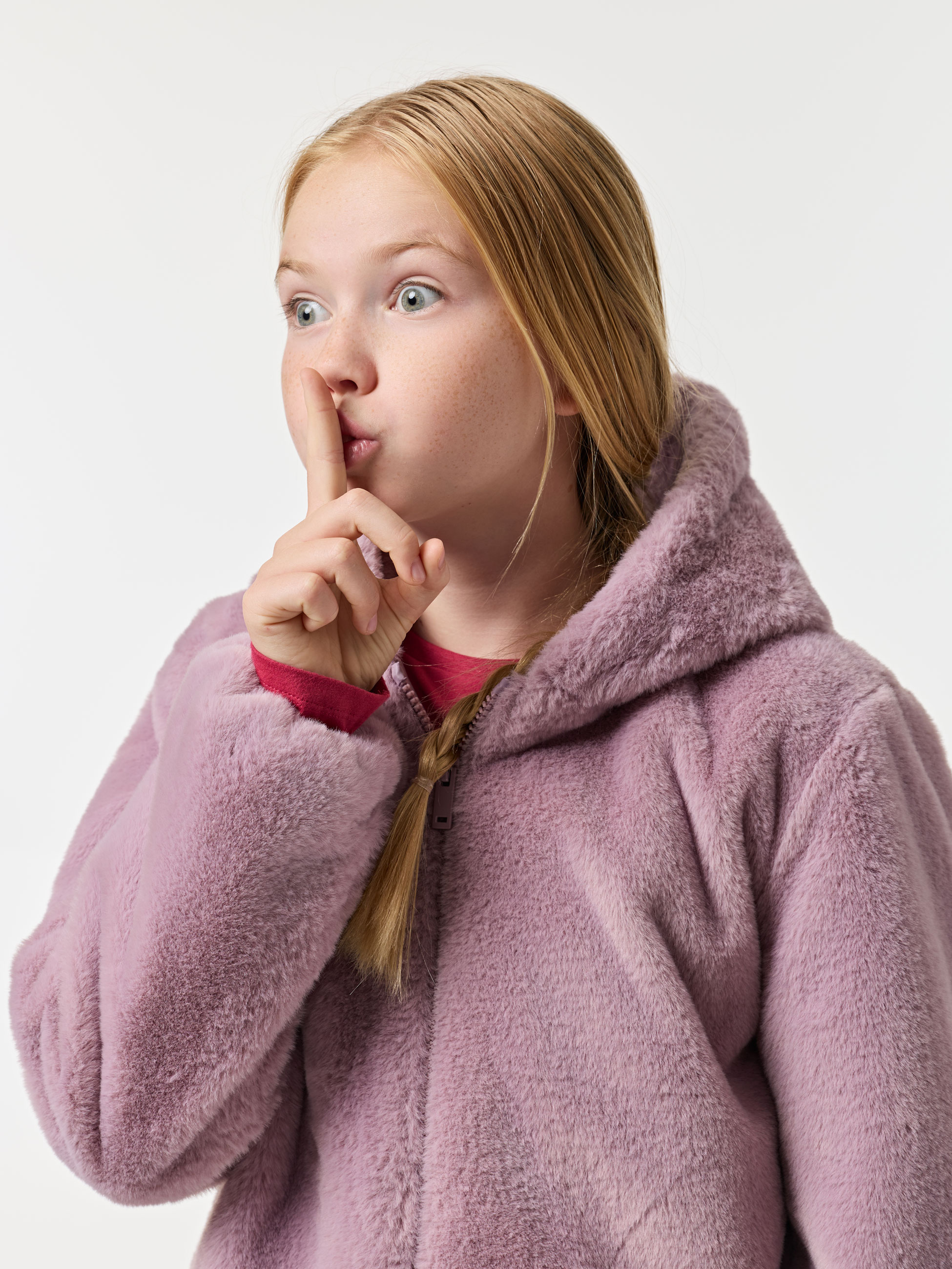 Casaco de pelo sintético