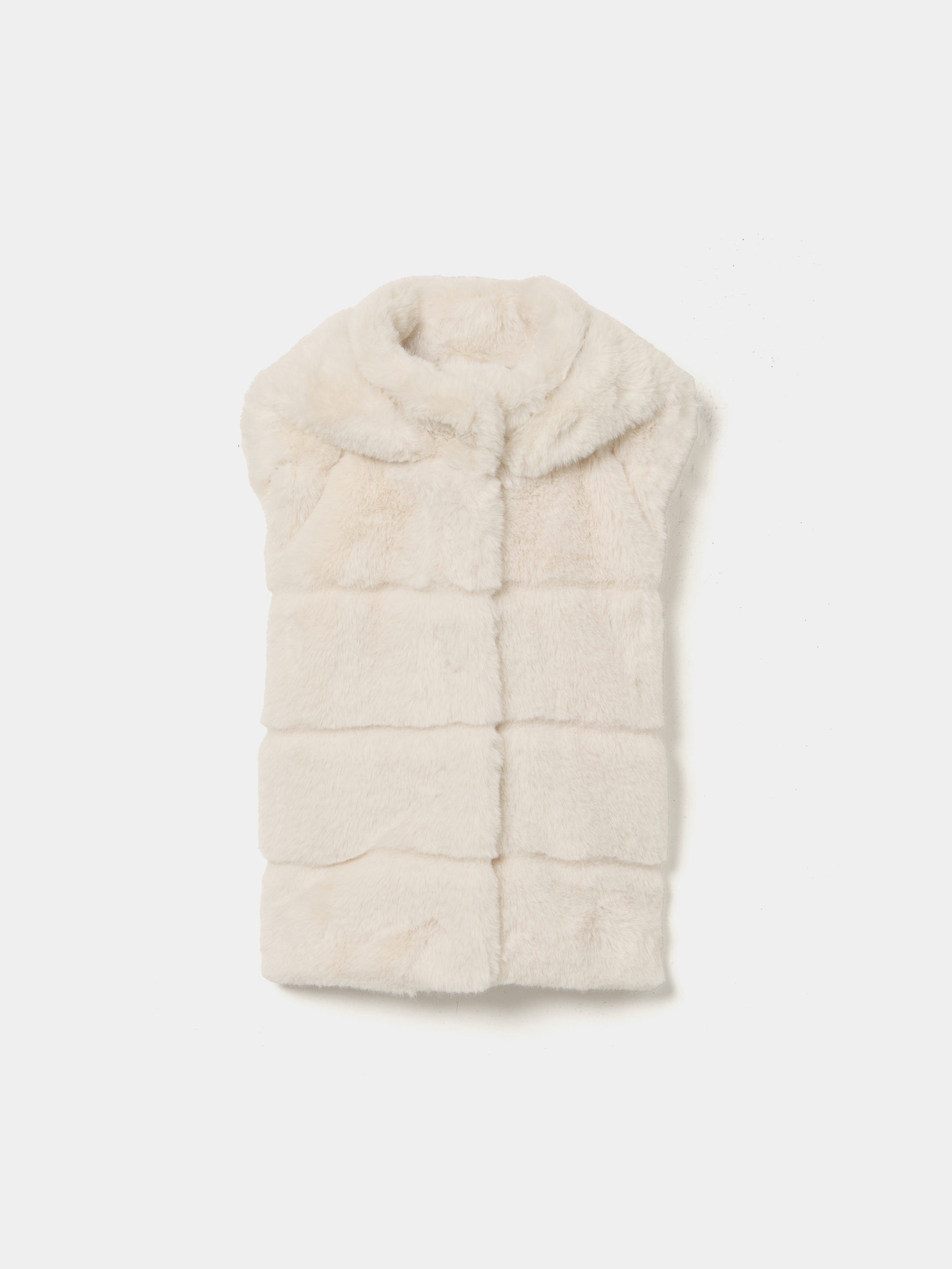 Colete em pelo sintético